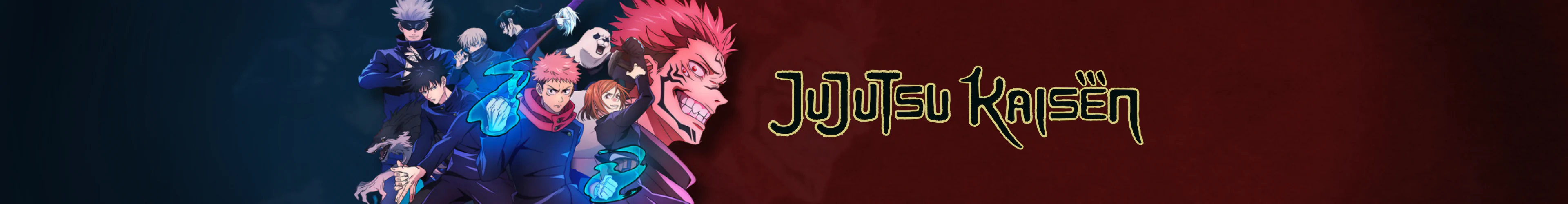 Jujutsu Kaisen proizvodi darovi banner