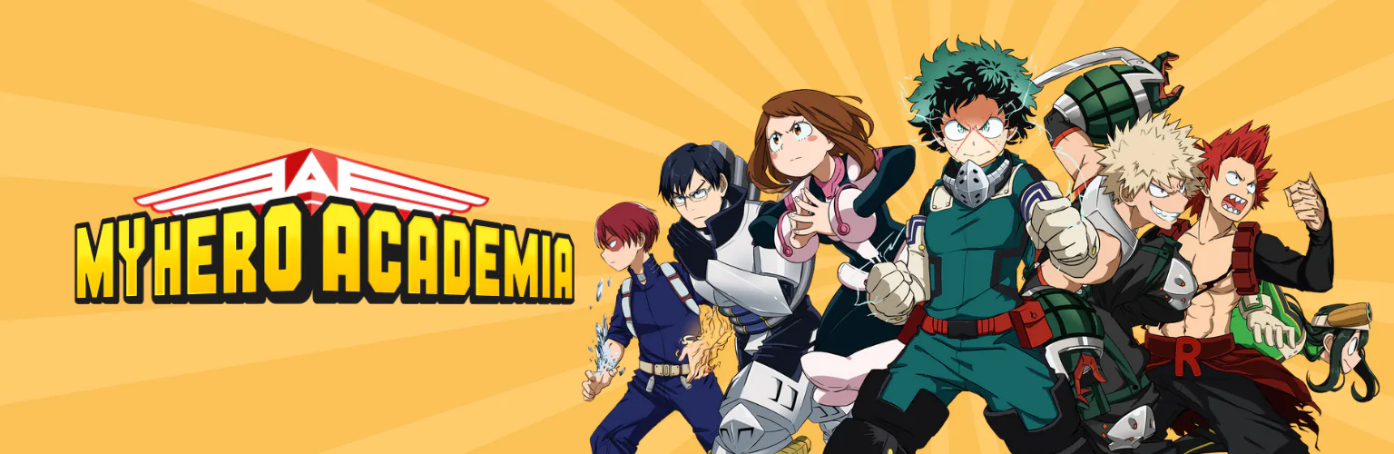 My Hero Academia proizvodi darovi banner mobil