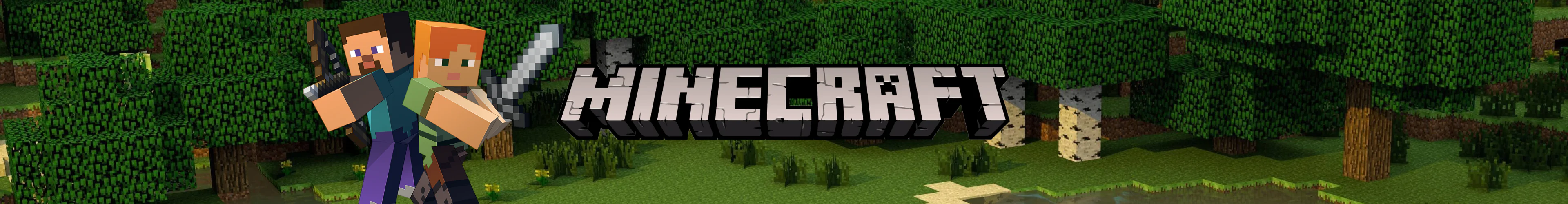 Minecraft proizvodi darovi banner