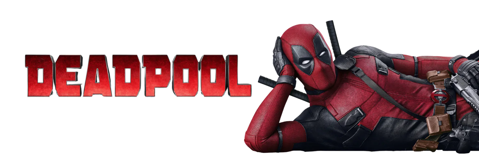 Deadpool figure banner mobil