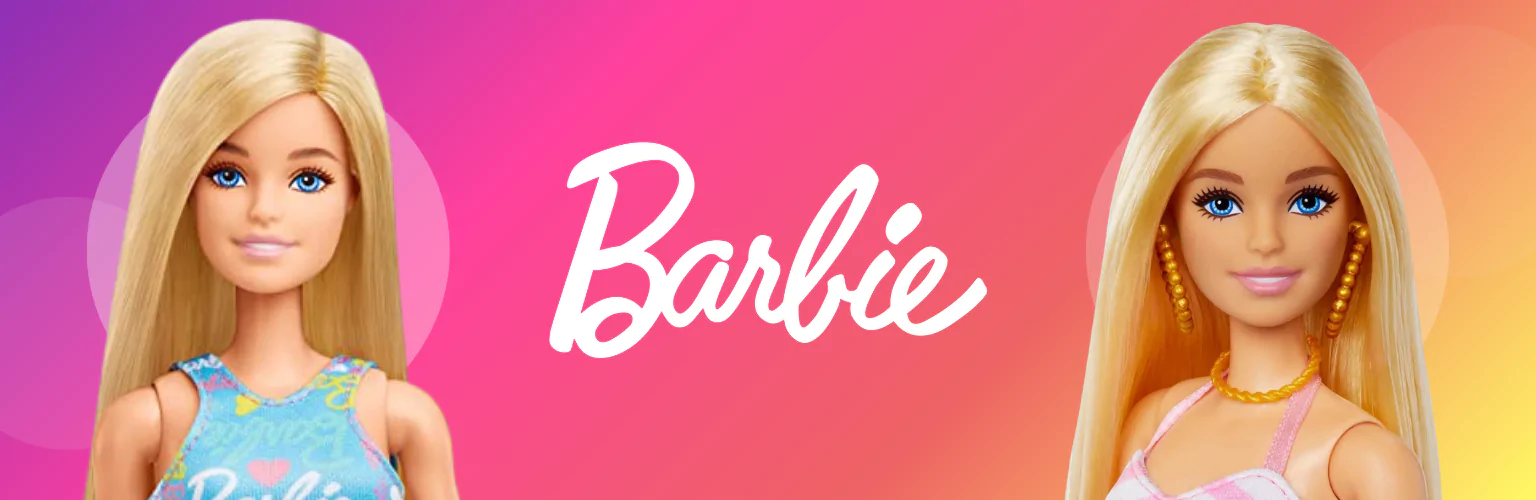 Barbie proizvodi darovi banner mobil