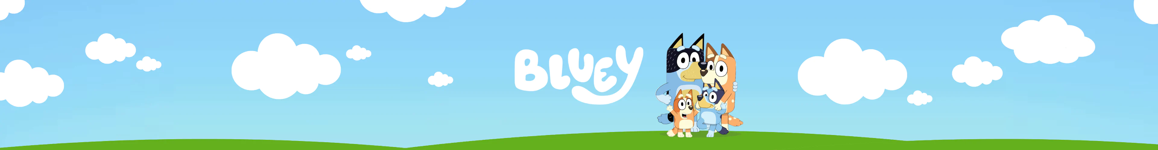 Bluey proizvodi darovi banner