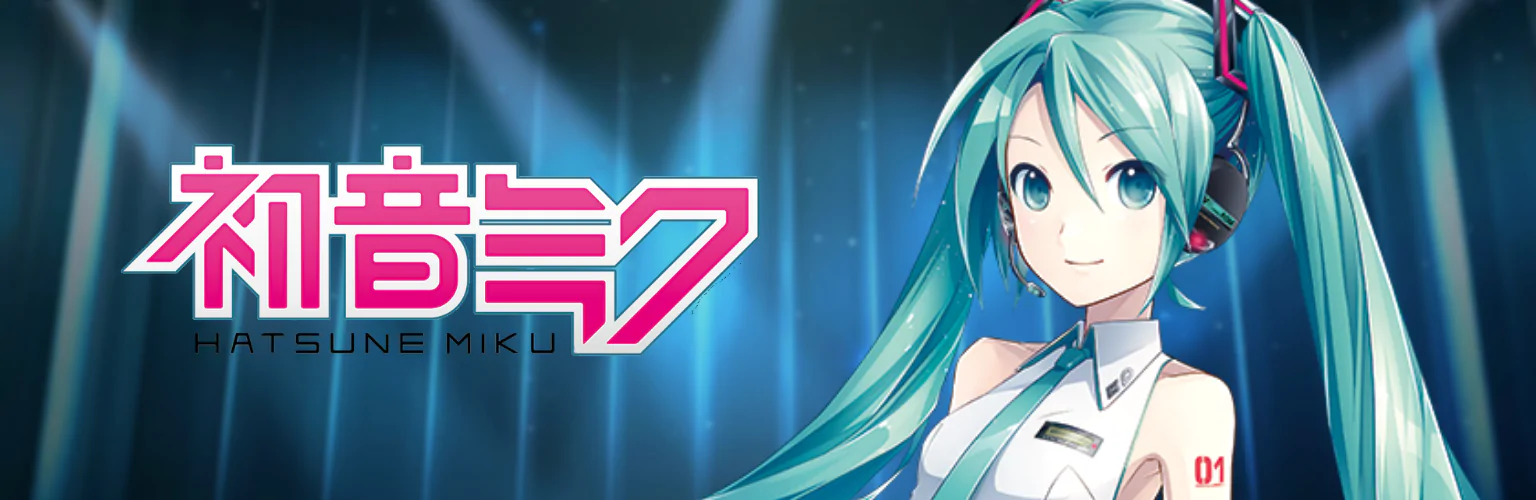 Vocaloid Hatsune Miku proizvodi darovi banner mobil