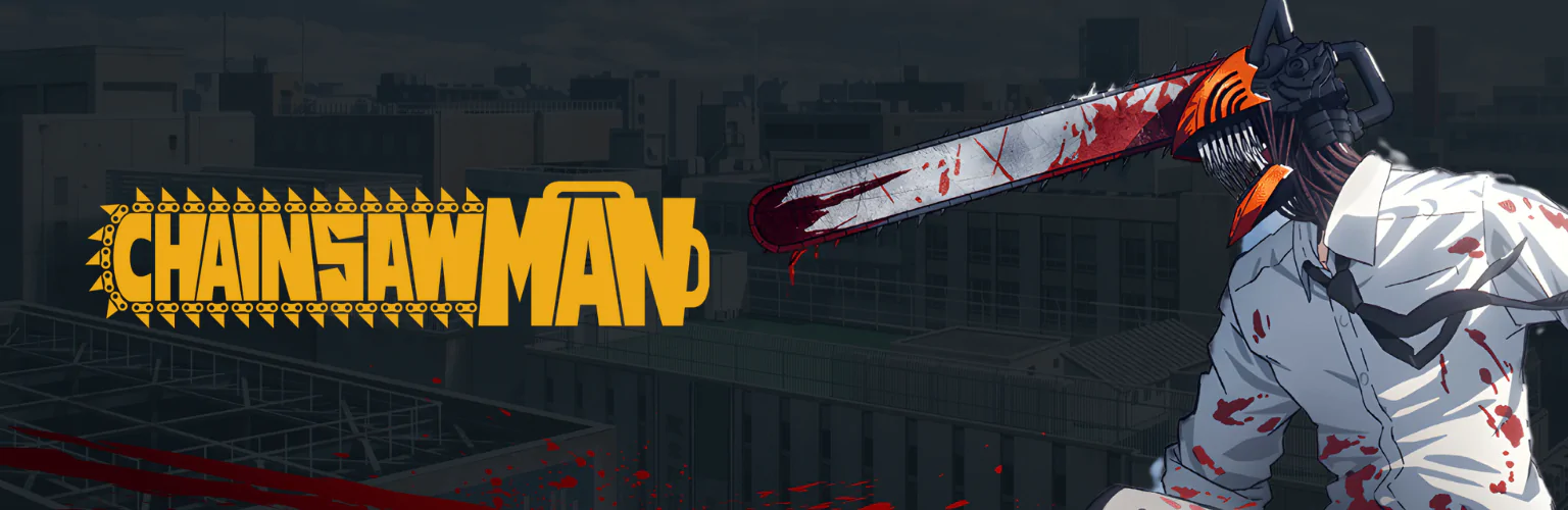 Chainsaw Man majice banner mobil