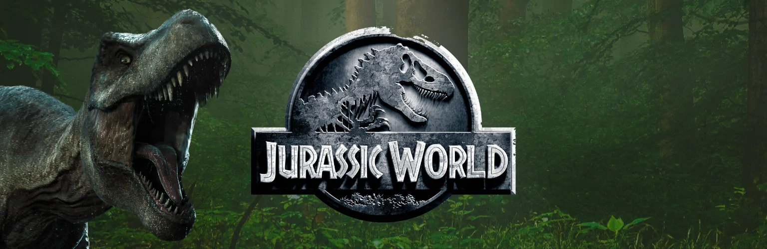 Jurassic World podloge za miša banner mobil