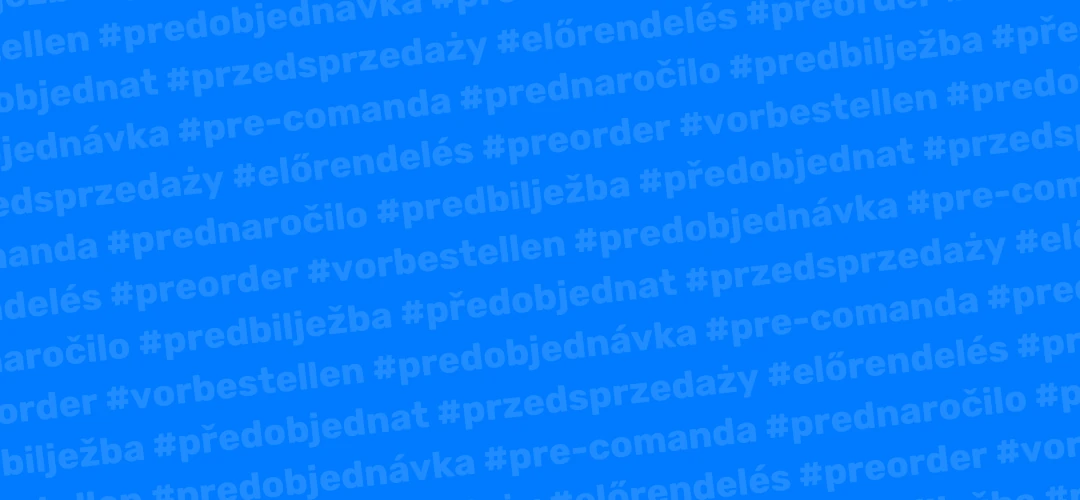 Prednarudžba proizvodi banner