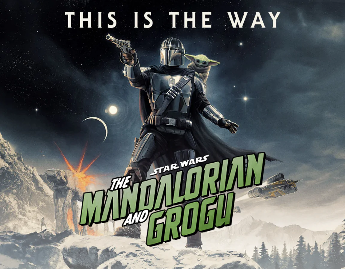 The Mandalorian proizvodi banner