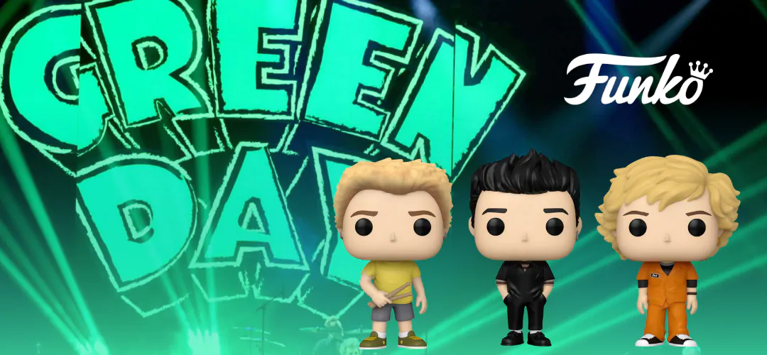 Stigle su nove Green Day Funko Pop! figurice! banner