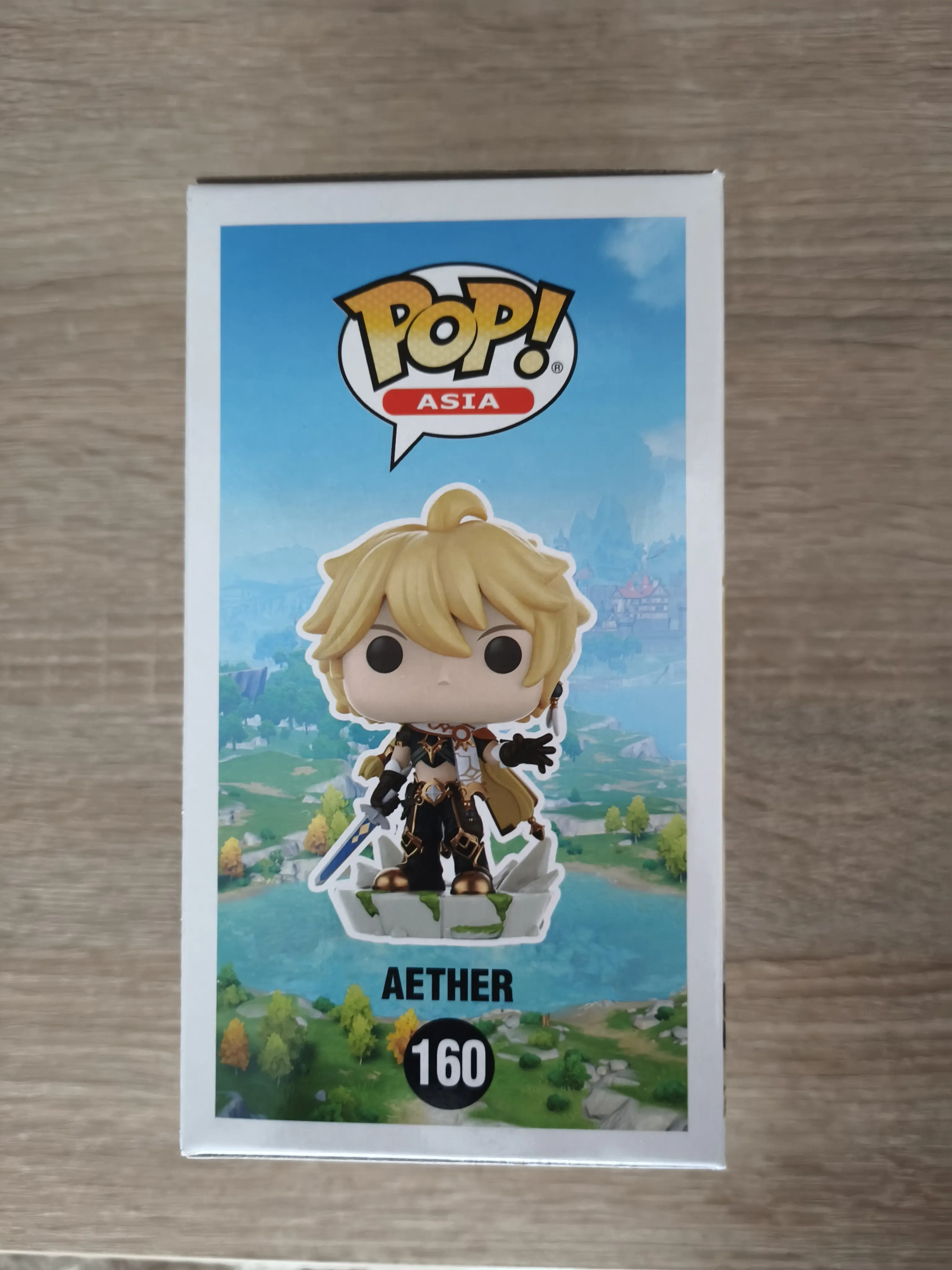 Genshin Impact POP! Games Vinilna Figura Aether 9 cm fotografija proizvoda