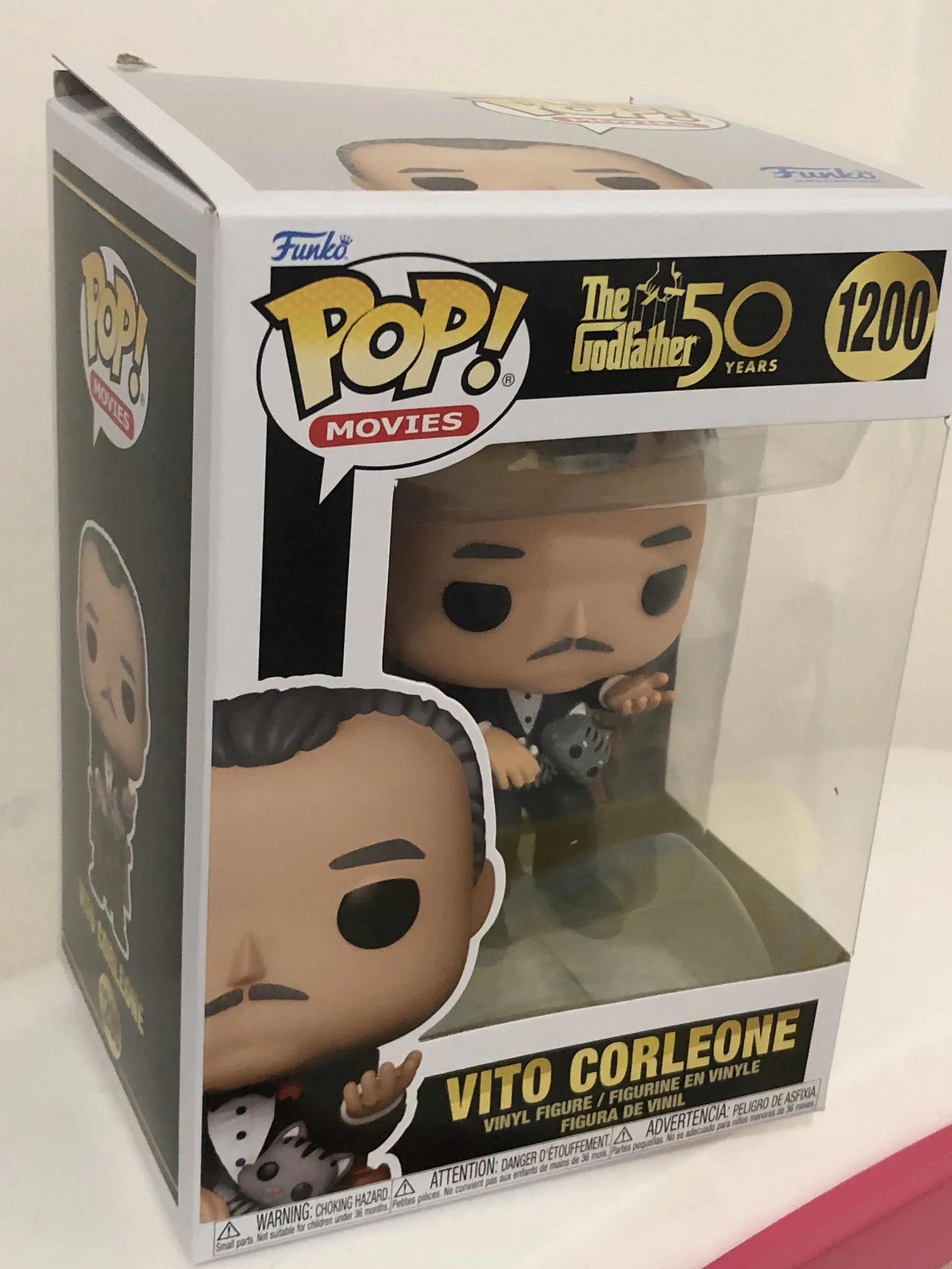 The Godfather POP! Movies Vinyl Figura 50. obljetnica Vito Corleone 9 cm fotografija proizvoda