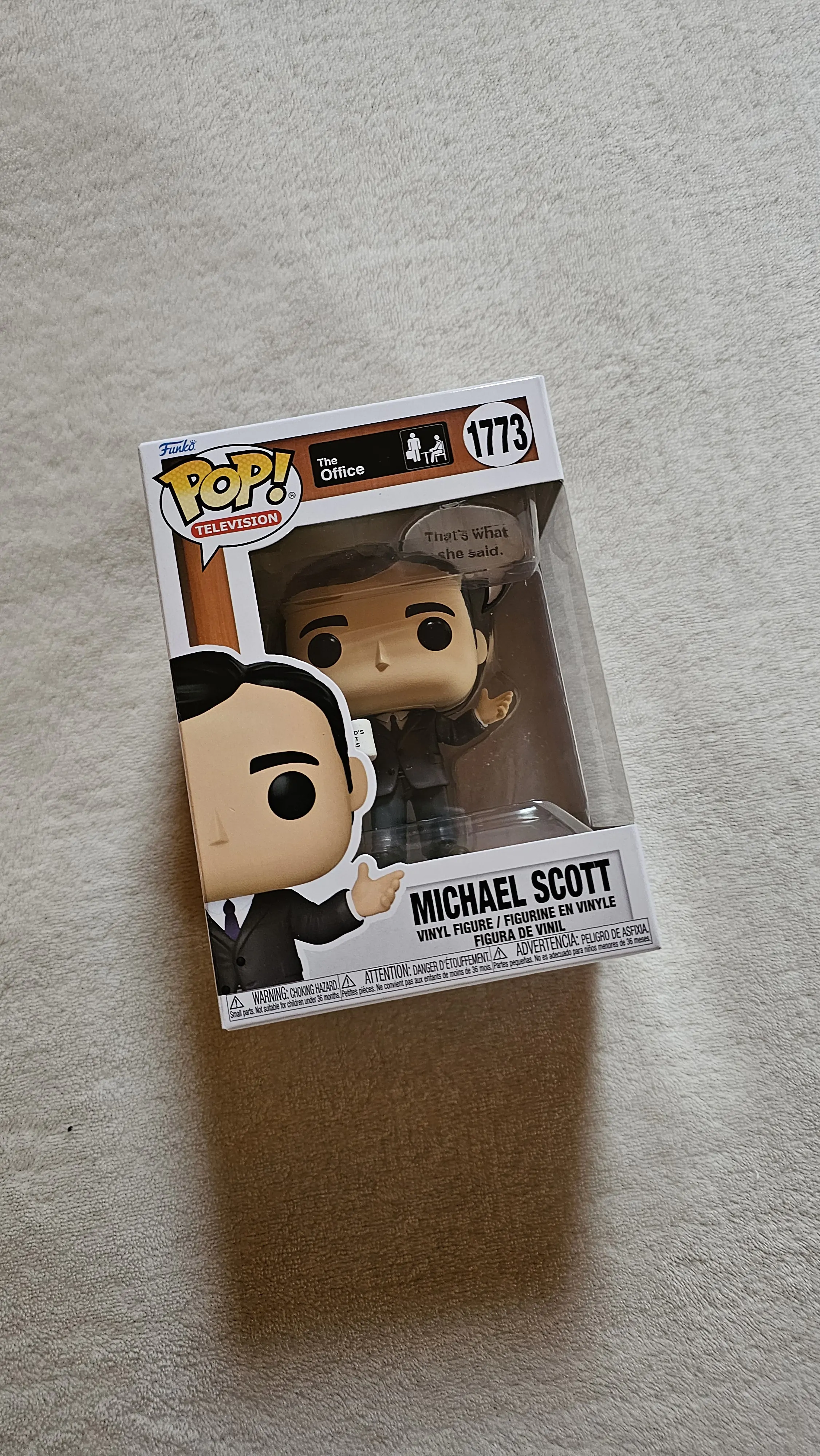 The Office Funko POP! Sayings Vinyl figura Michael 9 cm fotografija proizvoda
