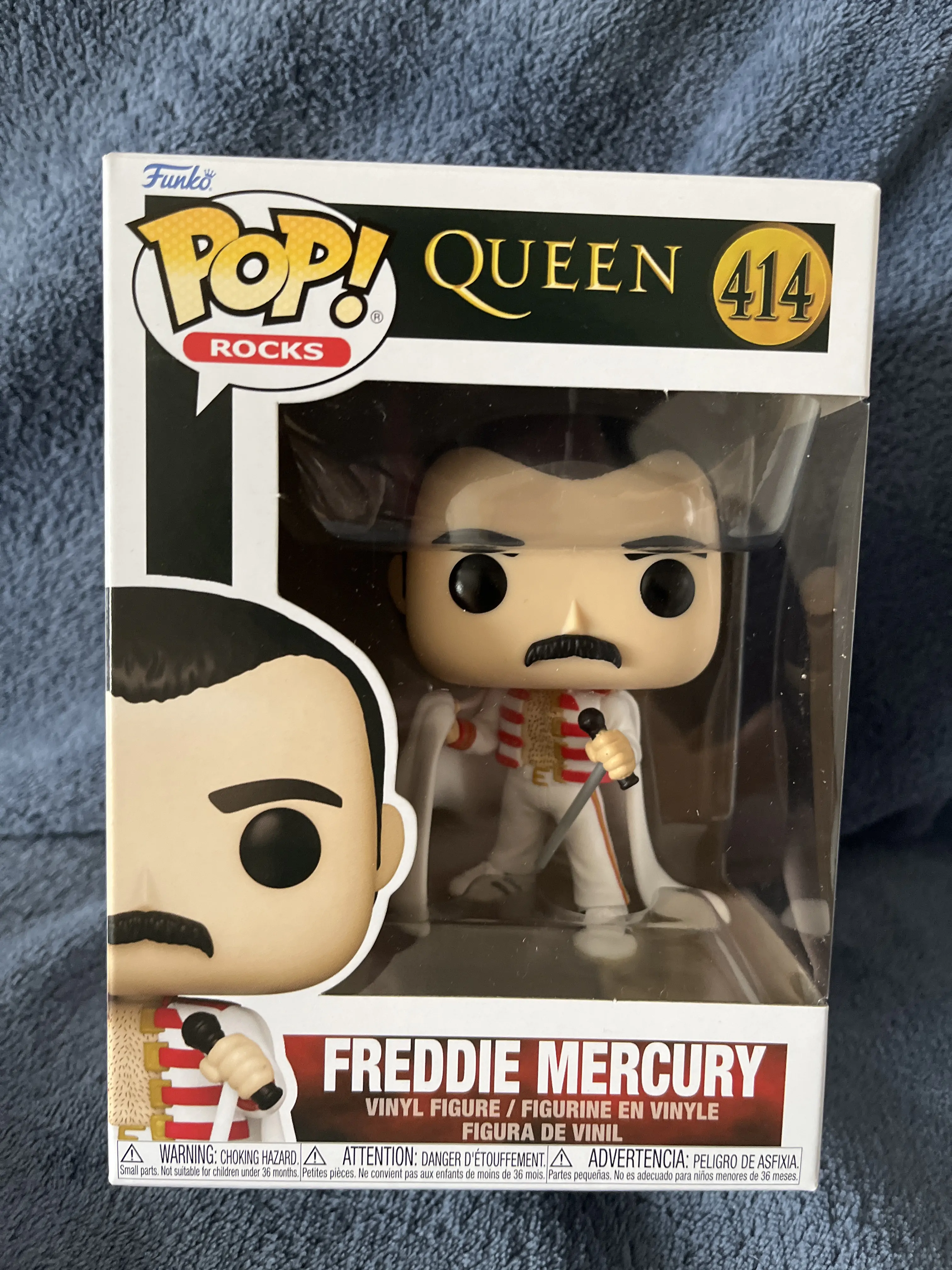 Queen Funko POP! Rocks Vinilna Figura Freddie Mercury s Plaštem 9 cm fotografija proizvoda