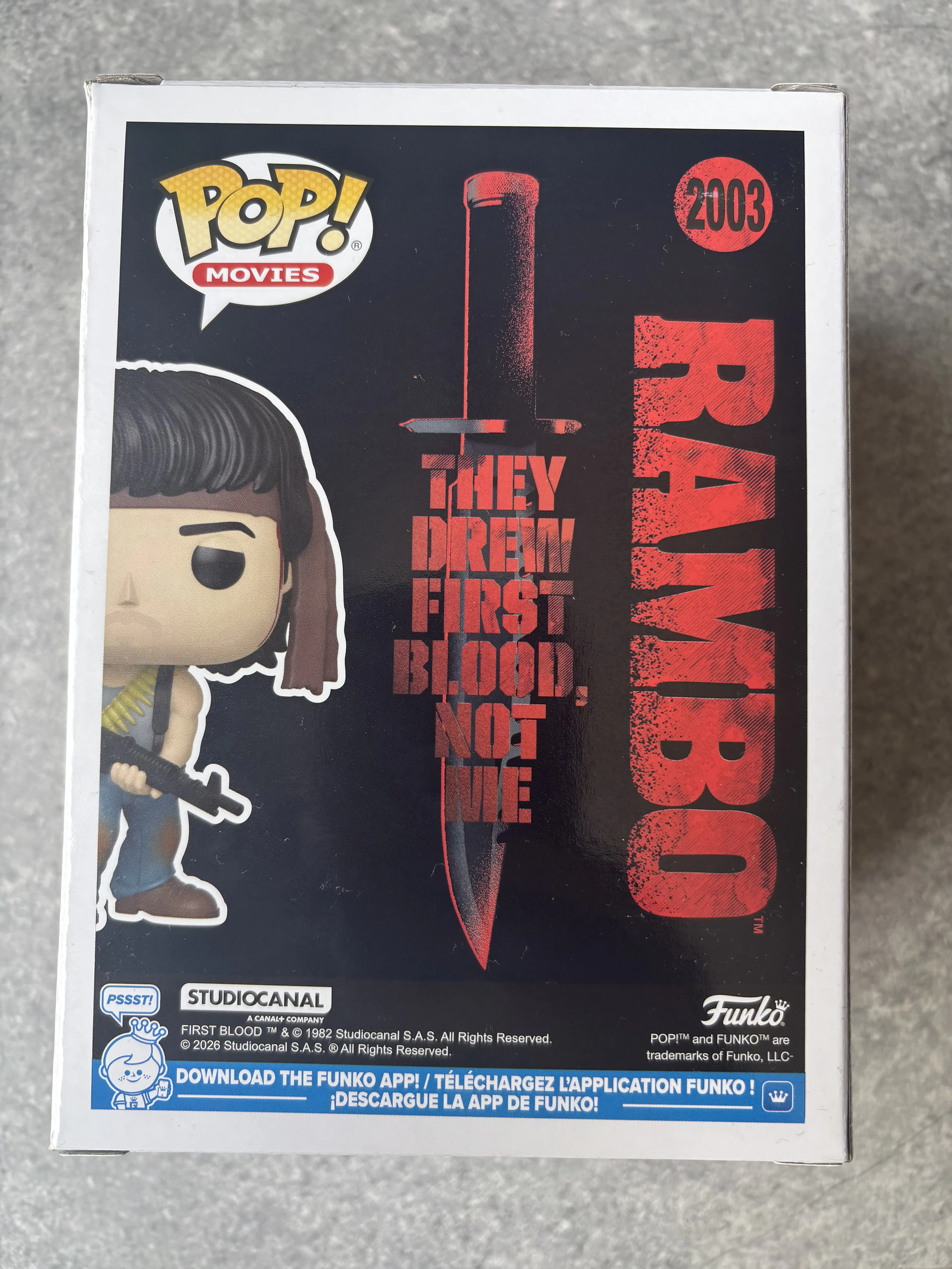 Funko POP figura Rambo John Rambo fotografija proizvoda