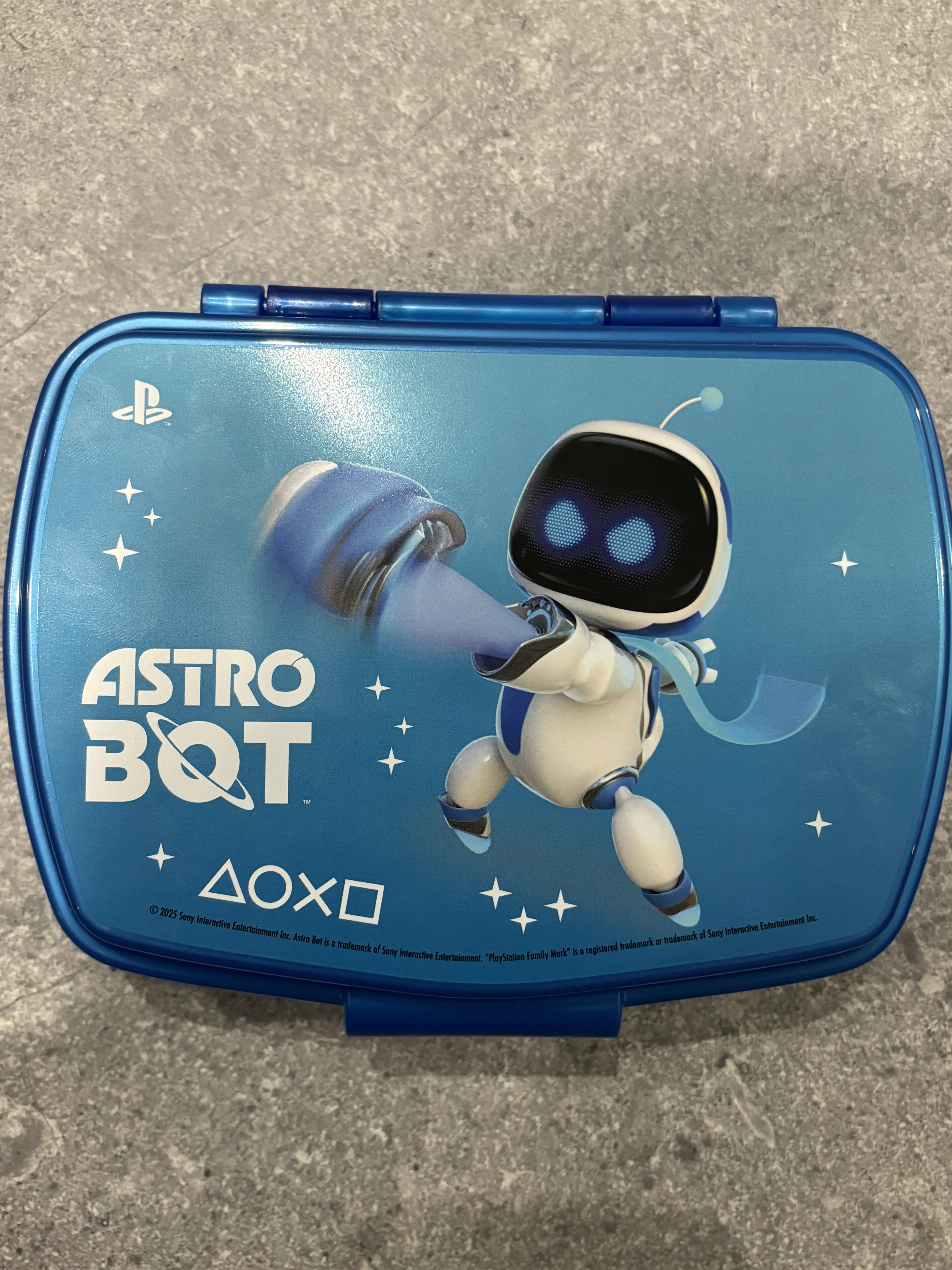 Playstation Astro Bot smiješna plastična kutija za sendviče fotografija proizvoda