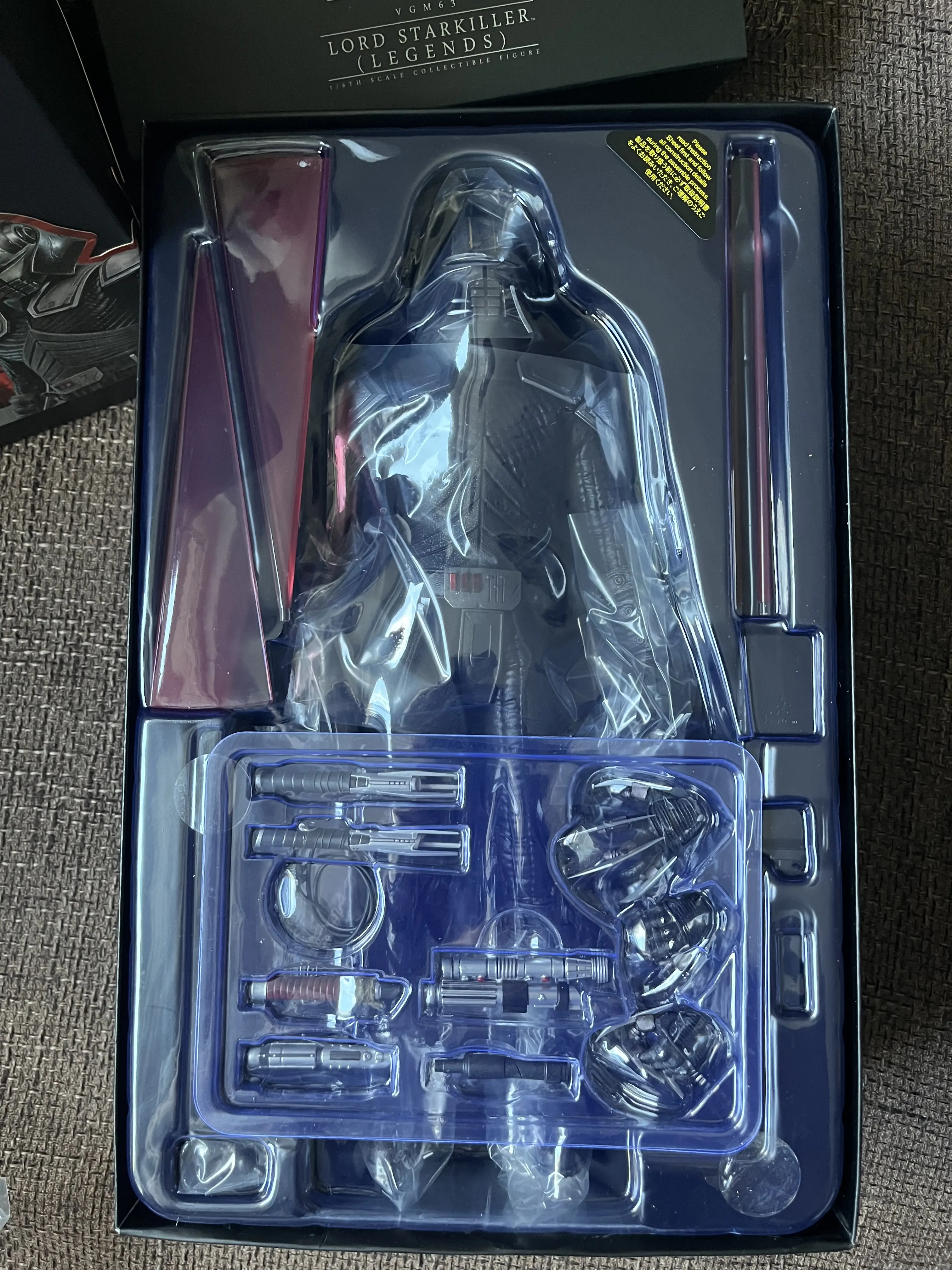 Star Wars Legends Videogame Masterpiece akcijska figura 1/6 Lord Starkiller 31 cm fotografija proizvoda