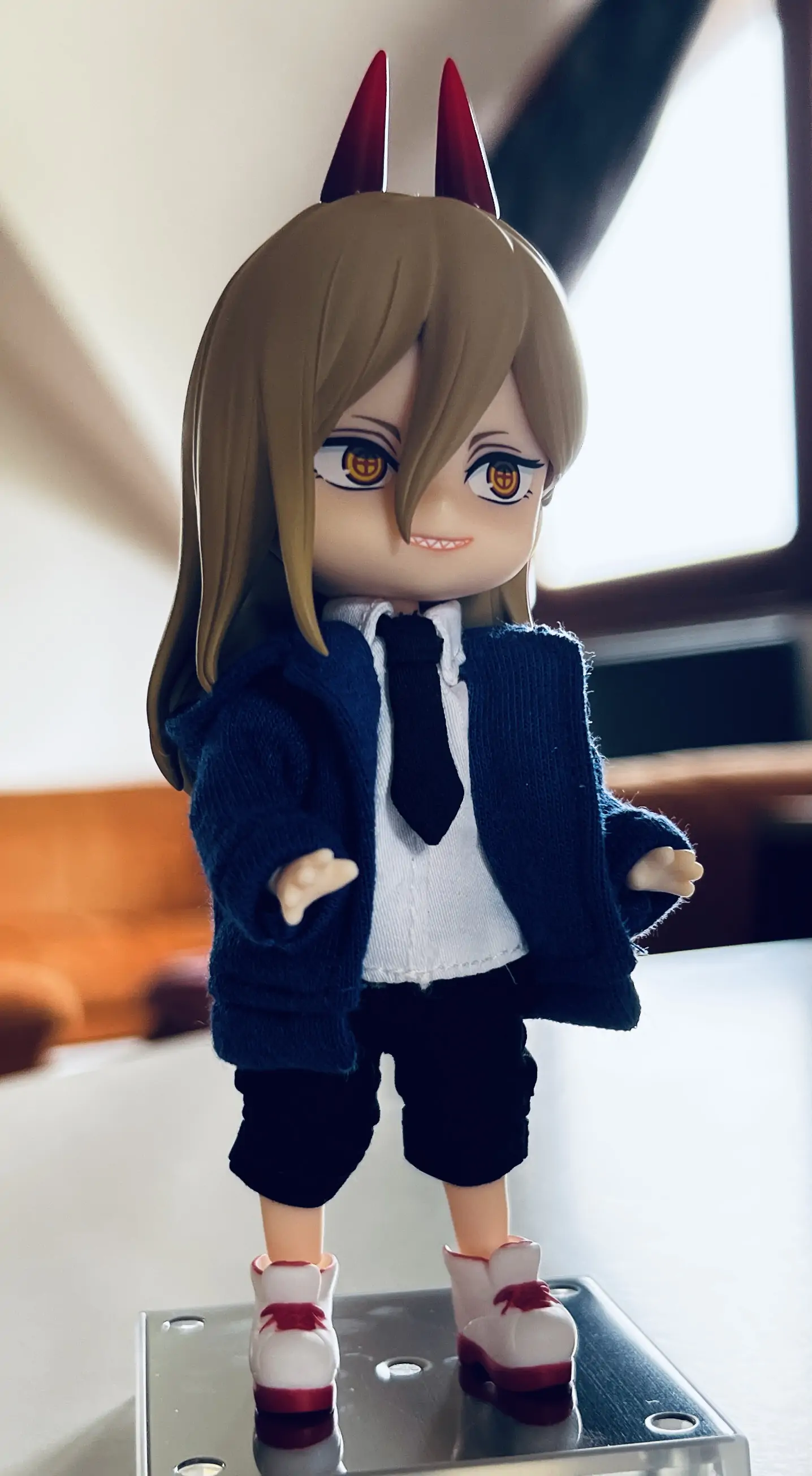 Chainsaw Man Nendoroid Doll akcijska figura Power 14 cm fotografija proizvoda