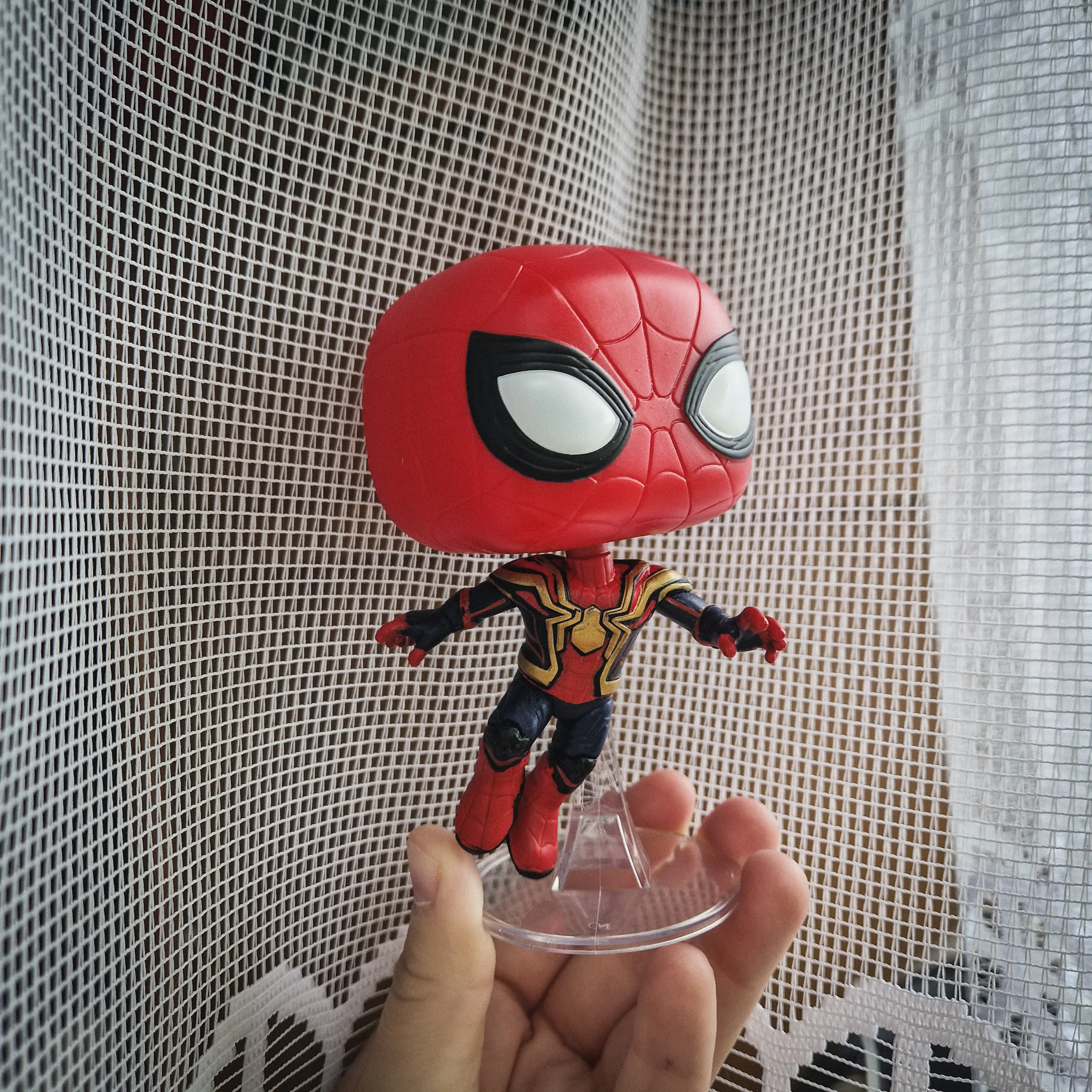 Spider-Man: No Way Home POP! Marvel Vinyl Figura Spider-Man Ljuljanje 9 cm fotografija proizvoda