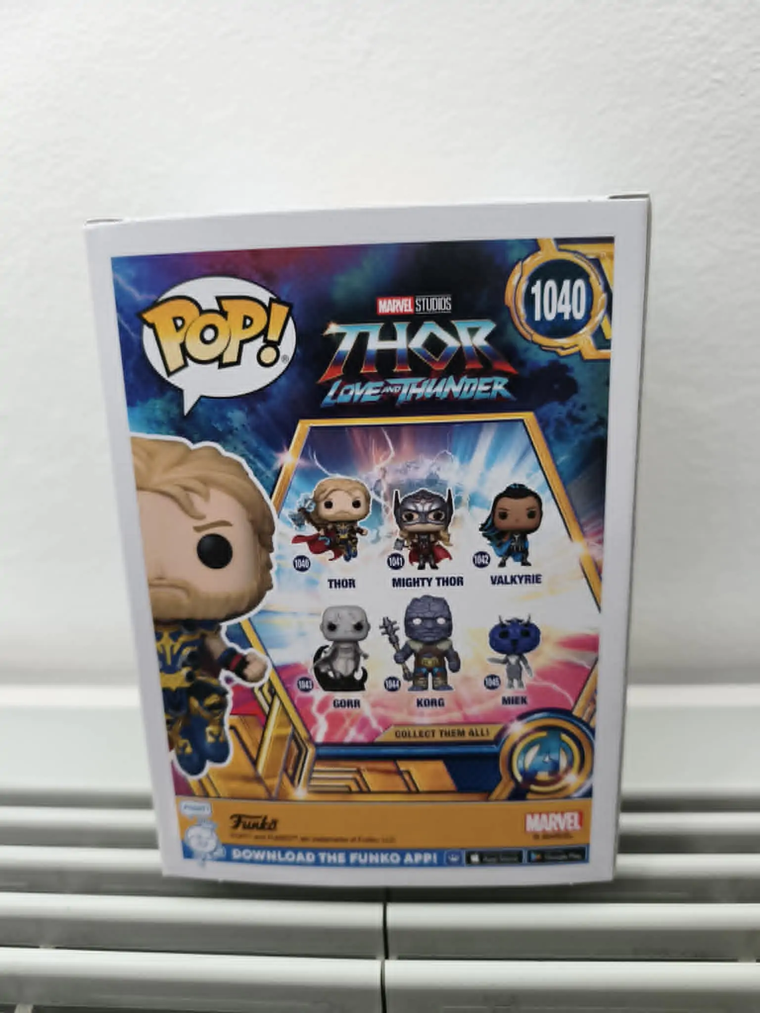 Thor: Love & Thunder POP! Vinil Figura Thor 9 cm fotografija proizvoda