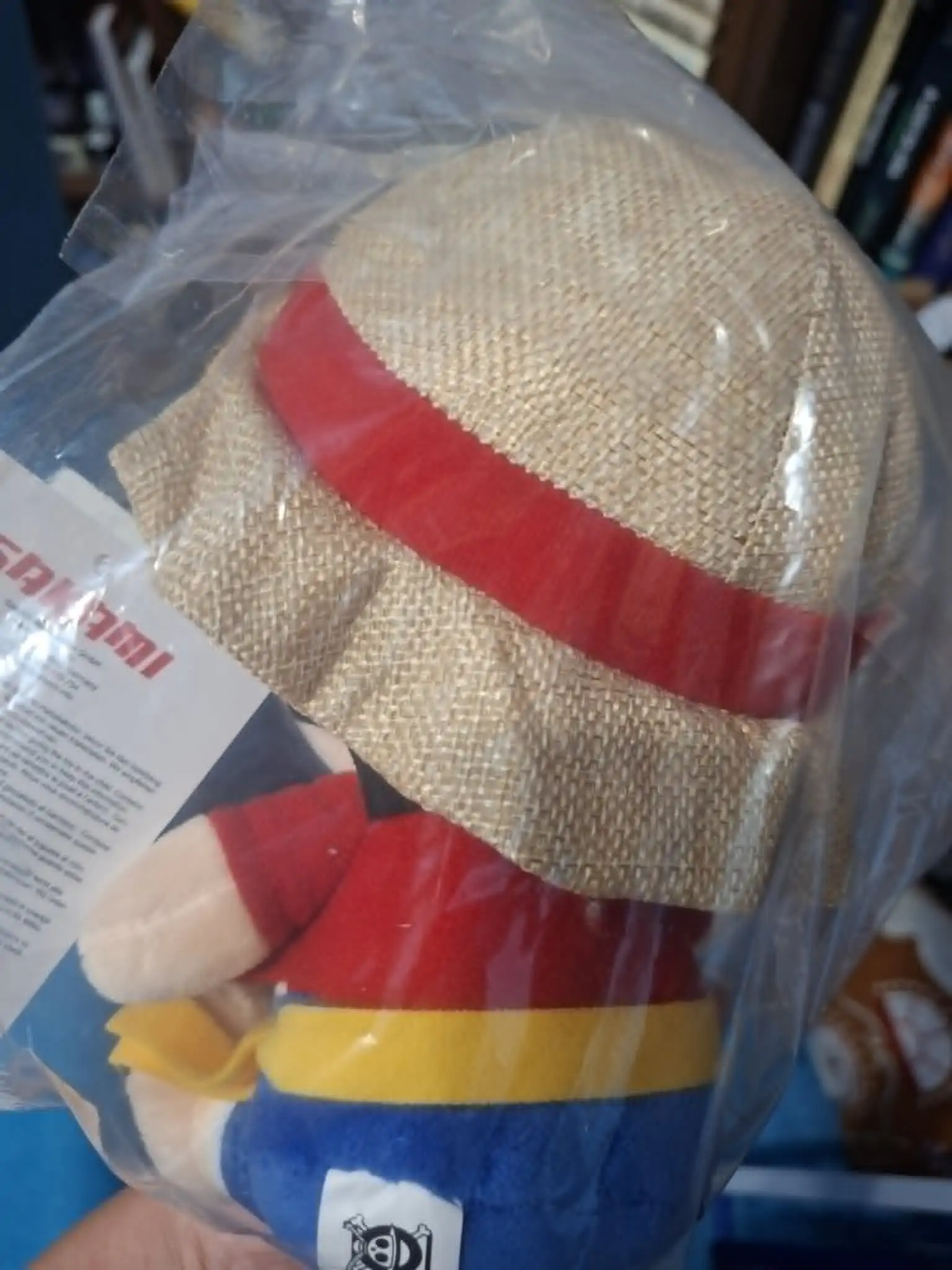 One Piece plišana figura Monkey D. Luffy Gear 5 New World Ver. 20 cm fotografija proizvoda