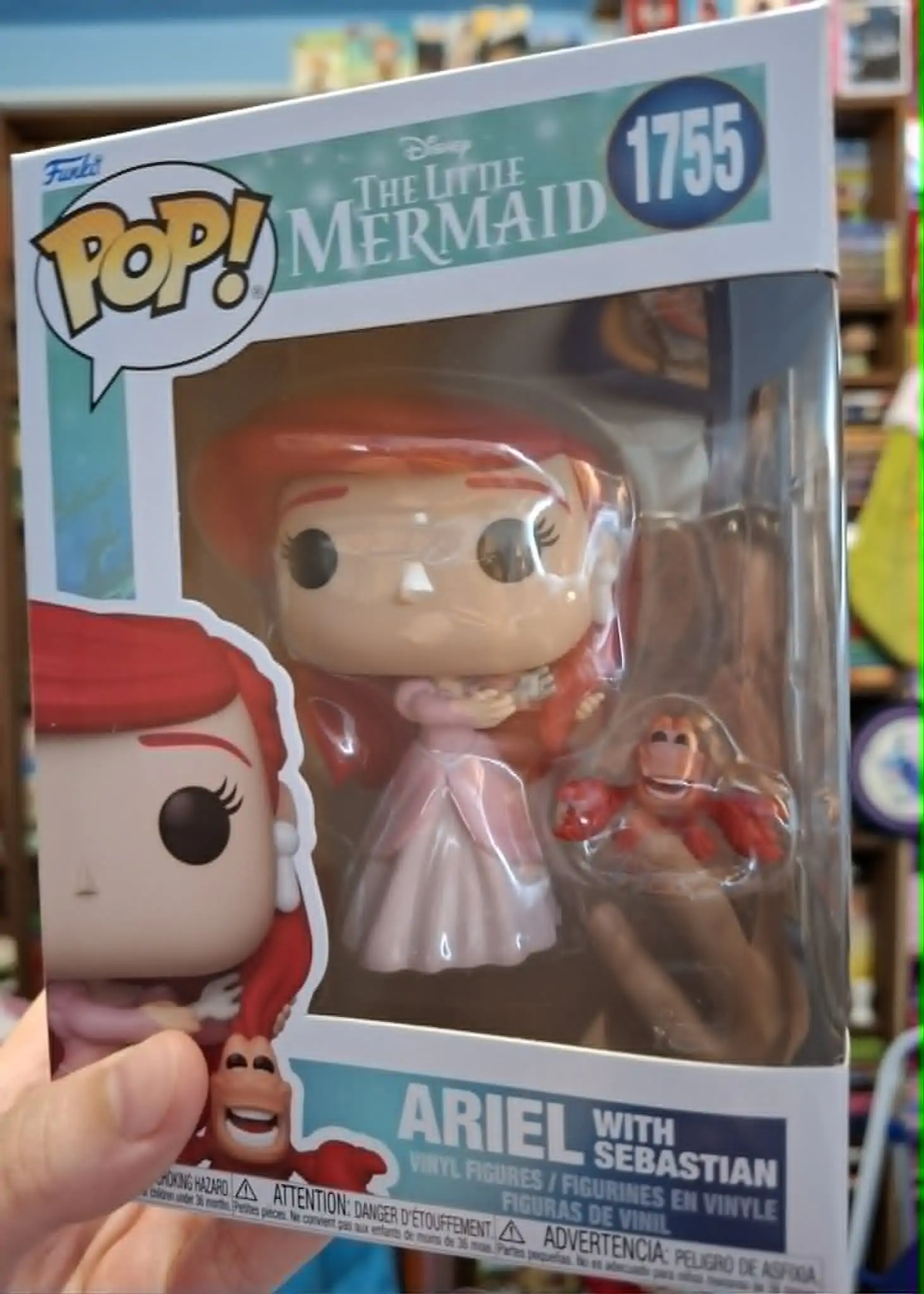 Funko POP figura Disney Buddy Ariel with Sebastian fotografija proizvoda