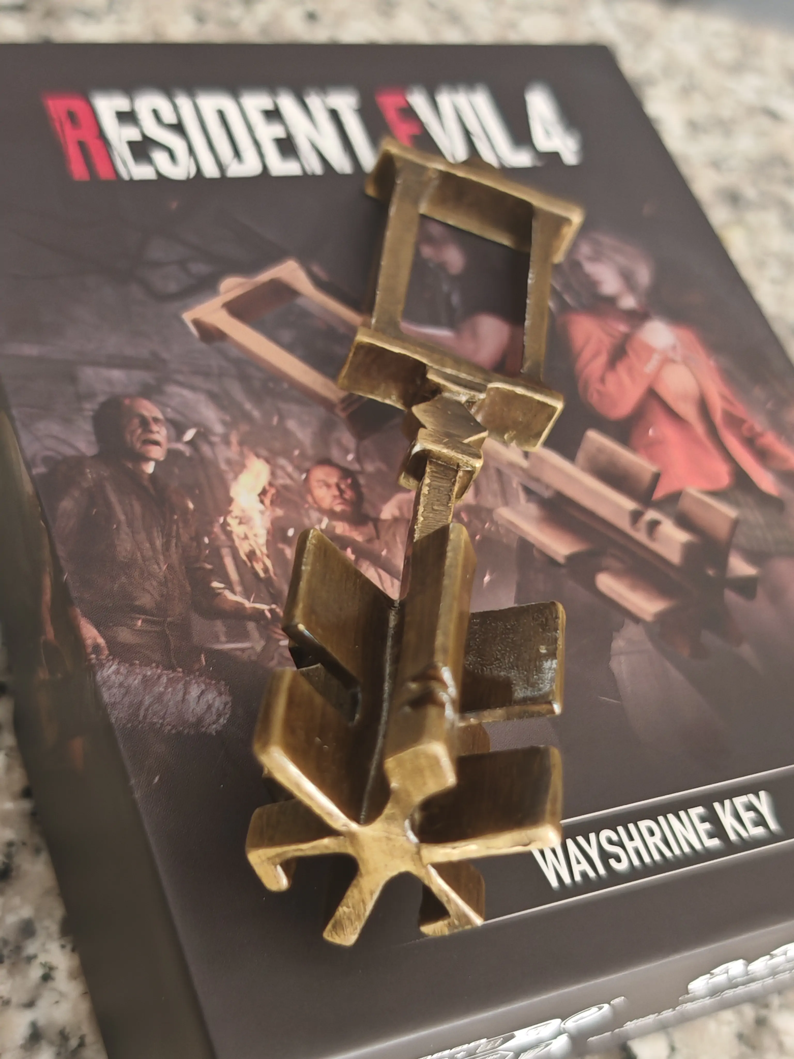 Resident Evil 4 replika 1/1 ključa Wayshrine fotografija proizvoda