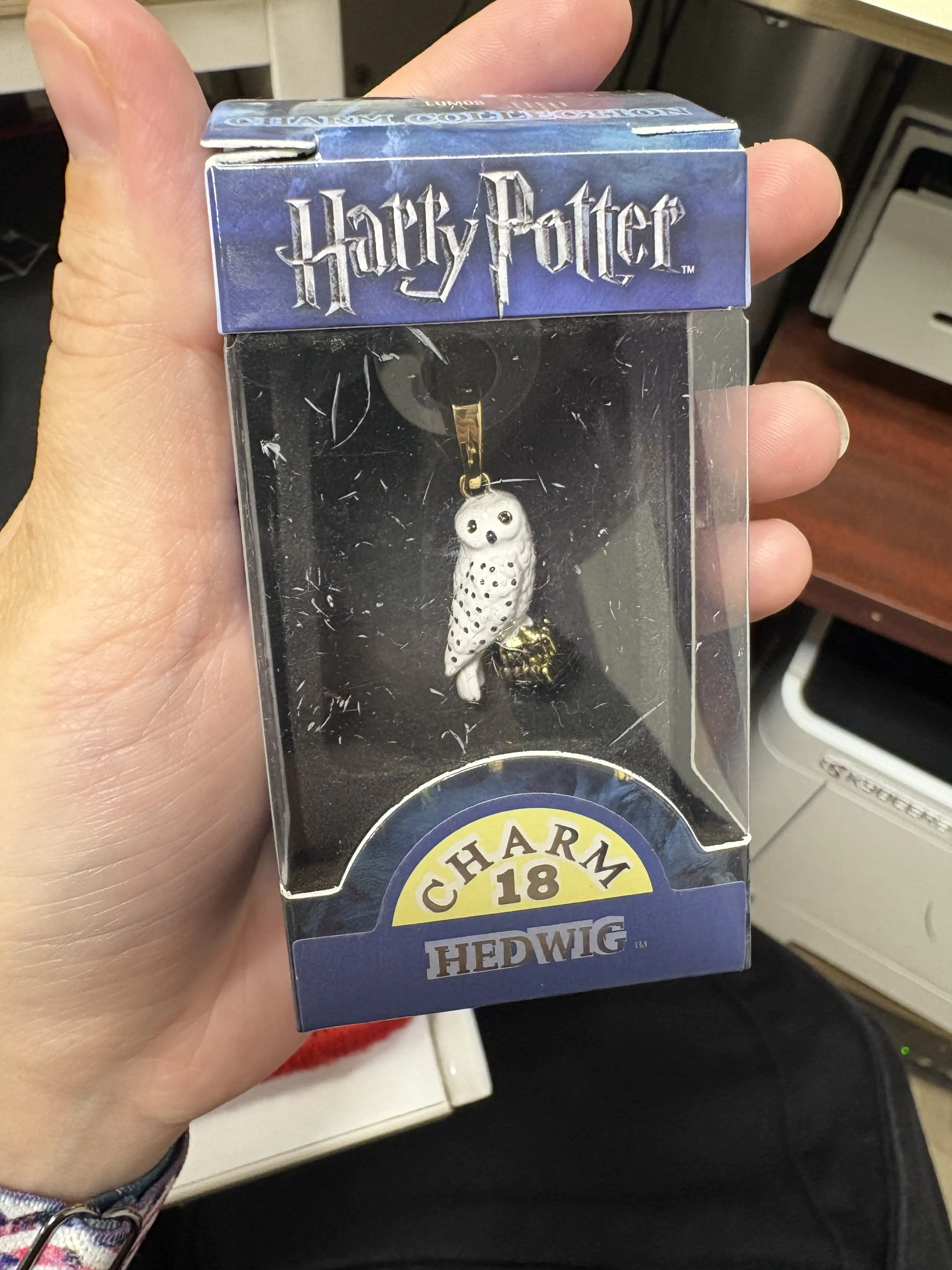 Harry Potter Narukvica Privezak Lumos Hedwig fotografija proizvoda