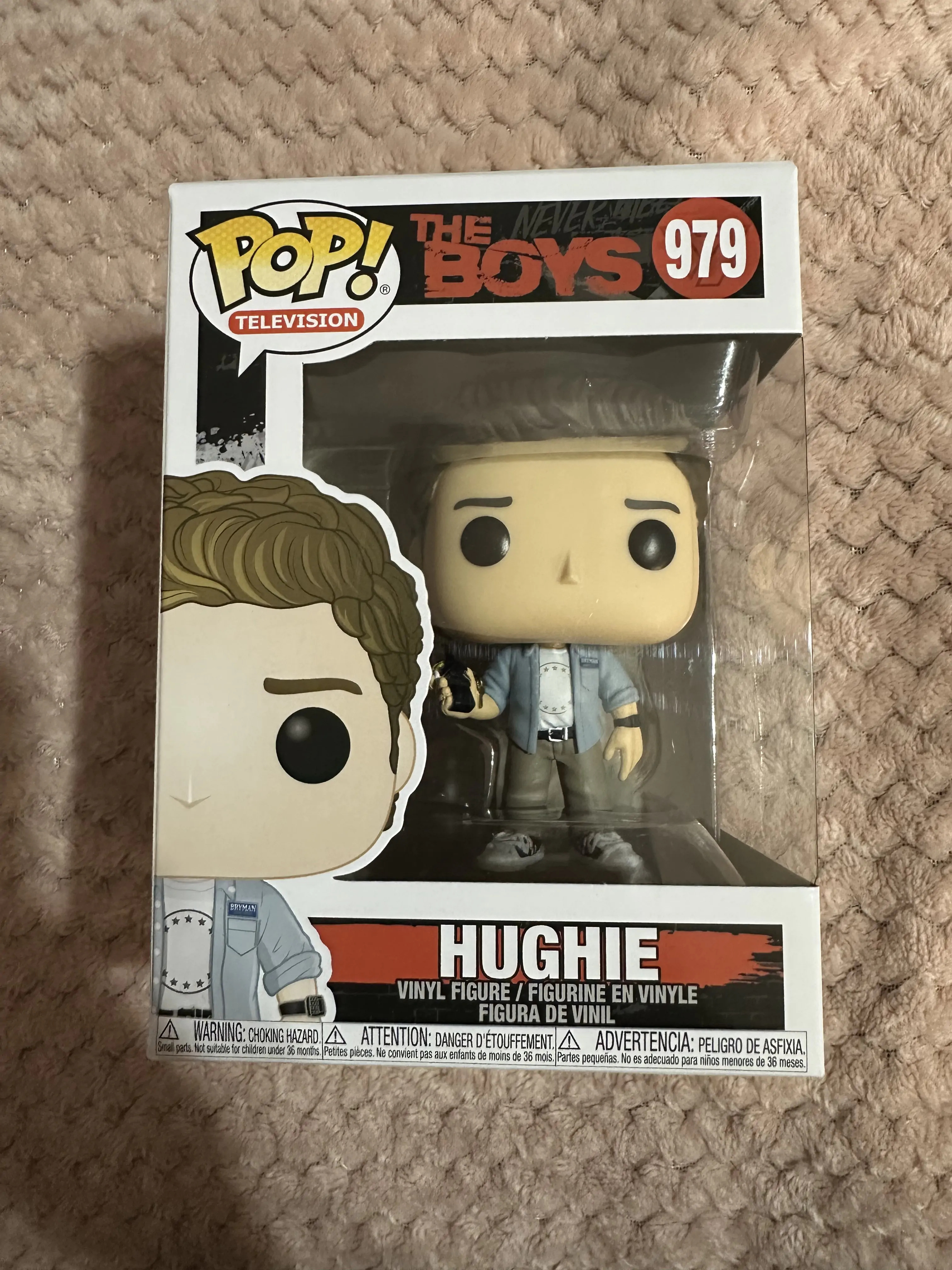 The Boys POP! TV Vinyl Figura Hughie 9 cm fotografija proizvoda