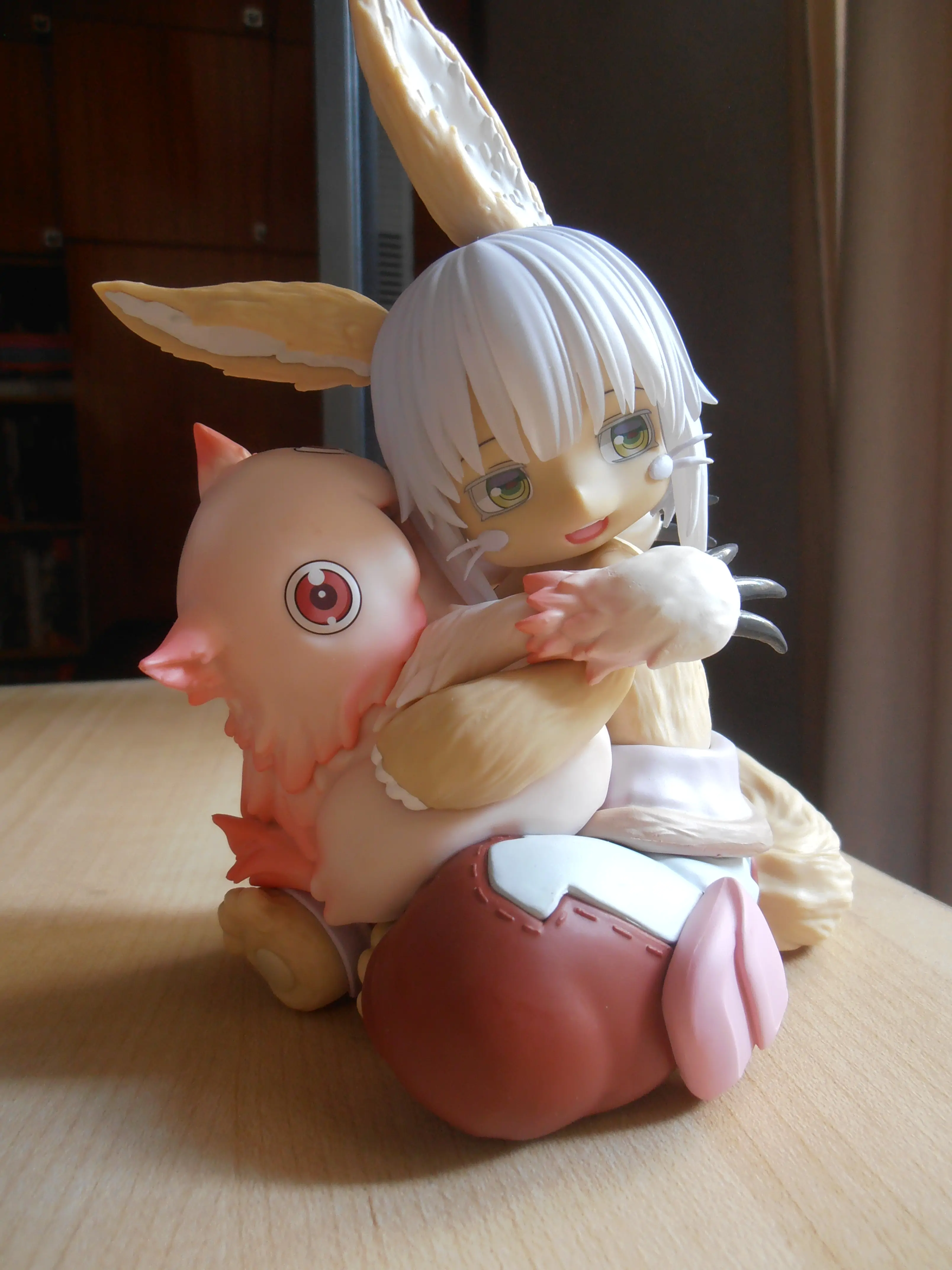 Made in Abyss: The Golden City of the Scorching Sun PVC Kip Stolni Slatka Figura Nanachi & Mitty Reissue 13 cm fotografija proizvoda