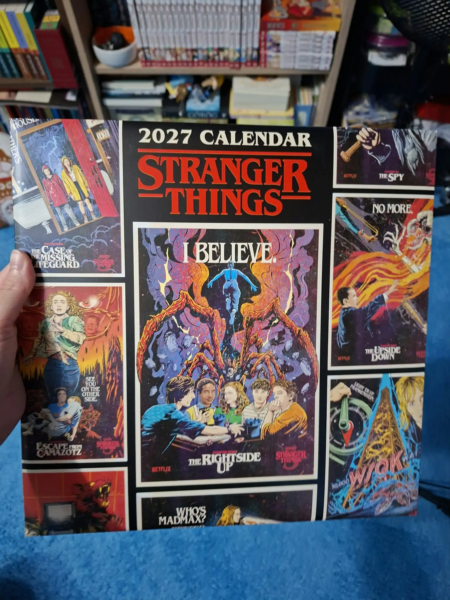 Stranger Things zidni kalendar 2027 30 x 30 cm fotografija proizvoda