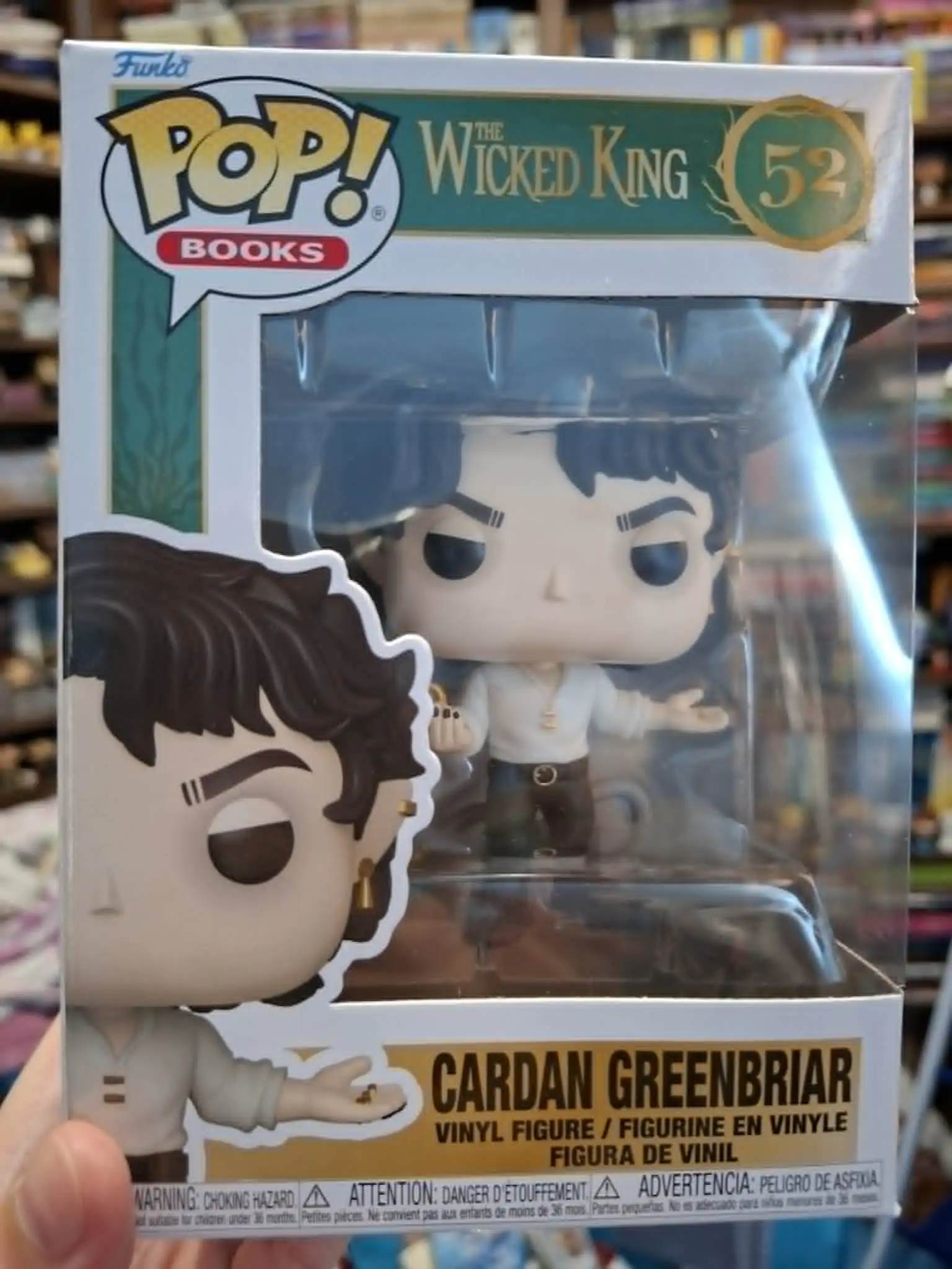 Funko POP figura The Folk of the Air The Wicked King Cardan Greenbriar fotografija proizvoda