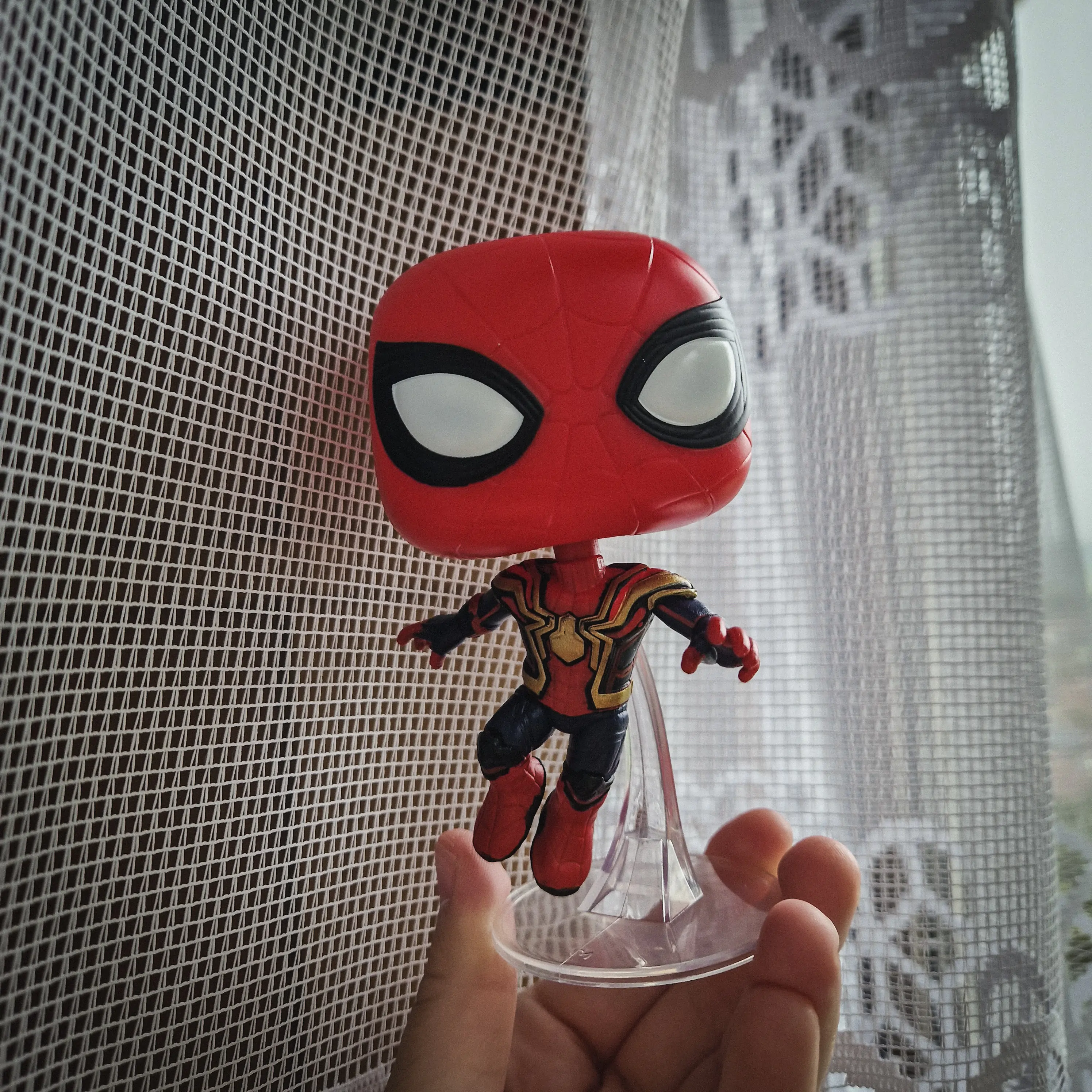 Spider-Man: No Way Home POP! Marvel Vinyl Figura Spider-Man Ljuljanje 9 cm fotografija proizvoda