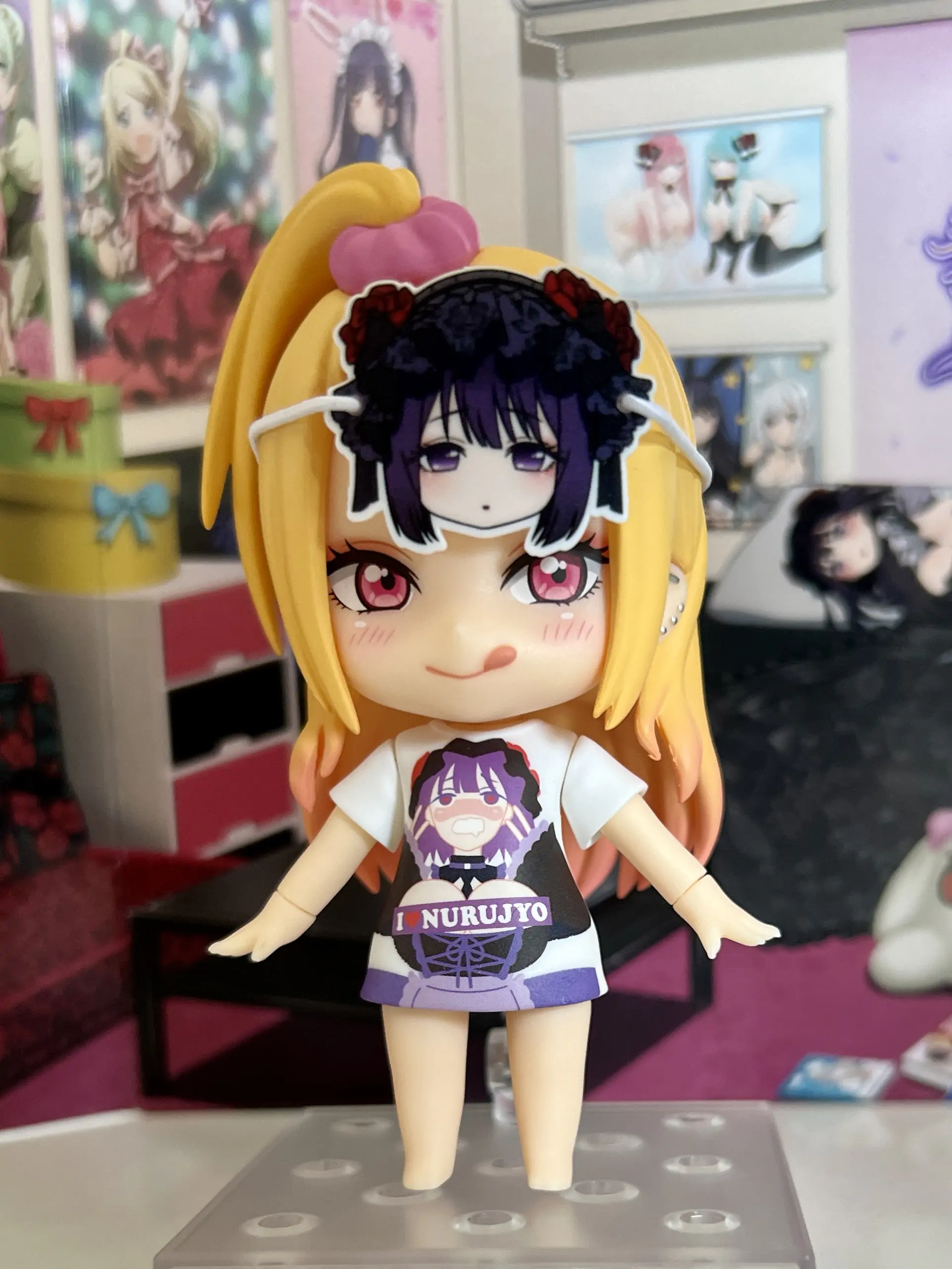 My Dress-Up Darling Nendoroid akcijska figura Marin Kitagawa: Slippery Girls Full Graphic majica kratkih rukava Ver. 10 cm fotografija proizvoda