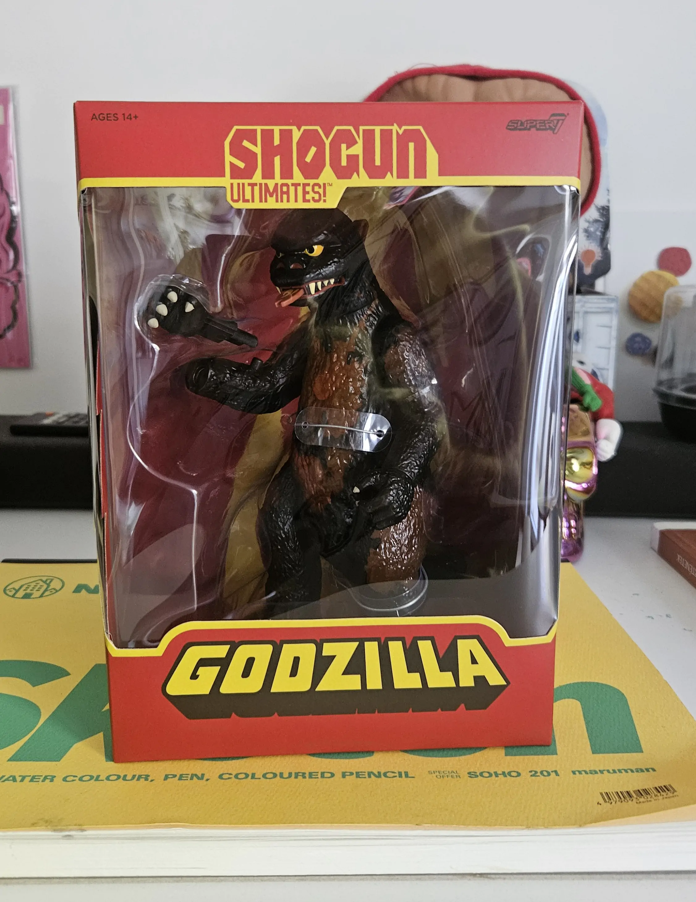 Godzilla 1995 Toho Ultimates akcijska figura Toho Shogun Godzilla 18 cm fotografija proizvoda