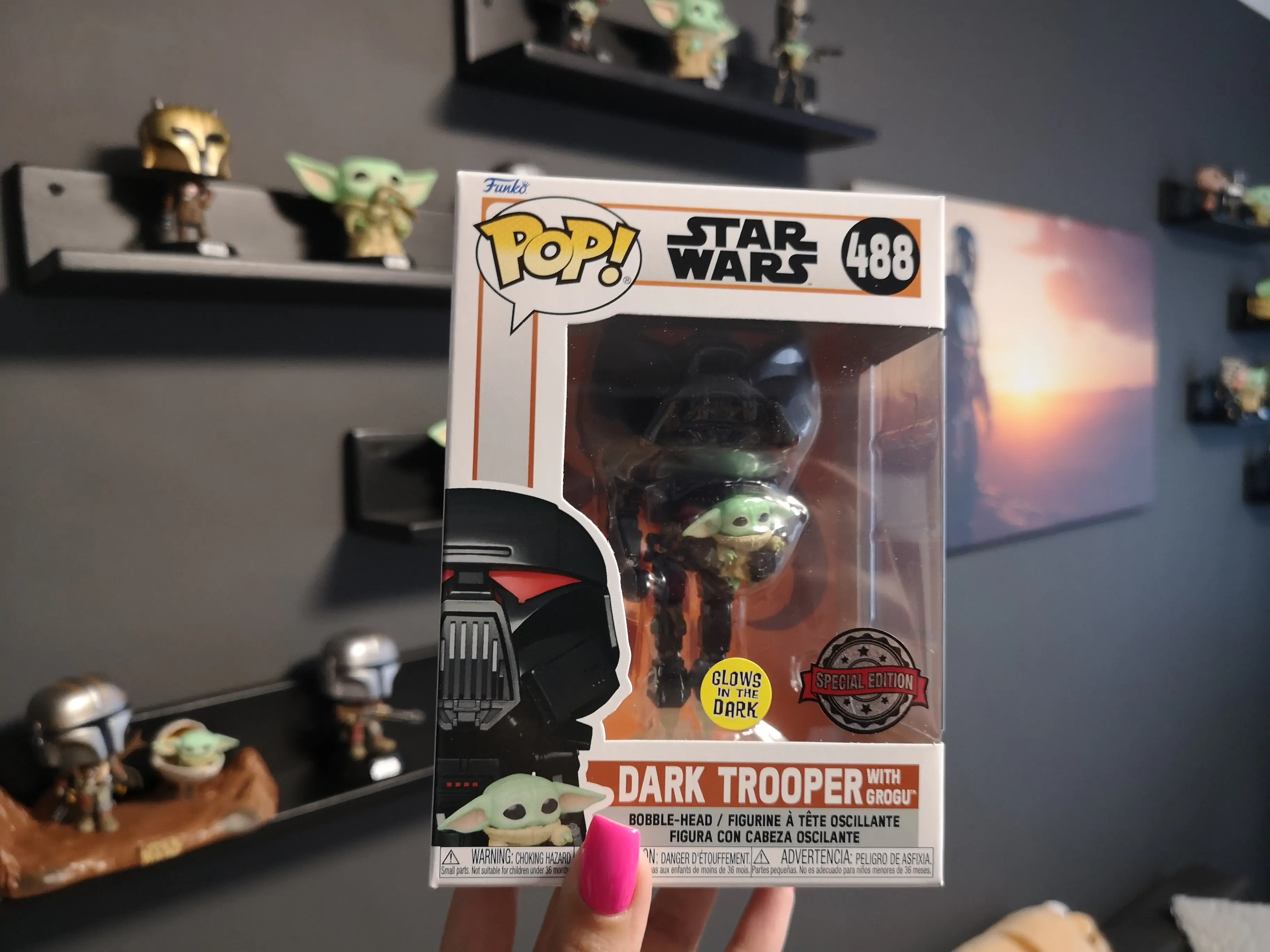 POP figura Star Wars Dark Trooper Exclusive fotografija proizvoda