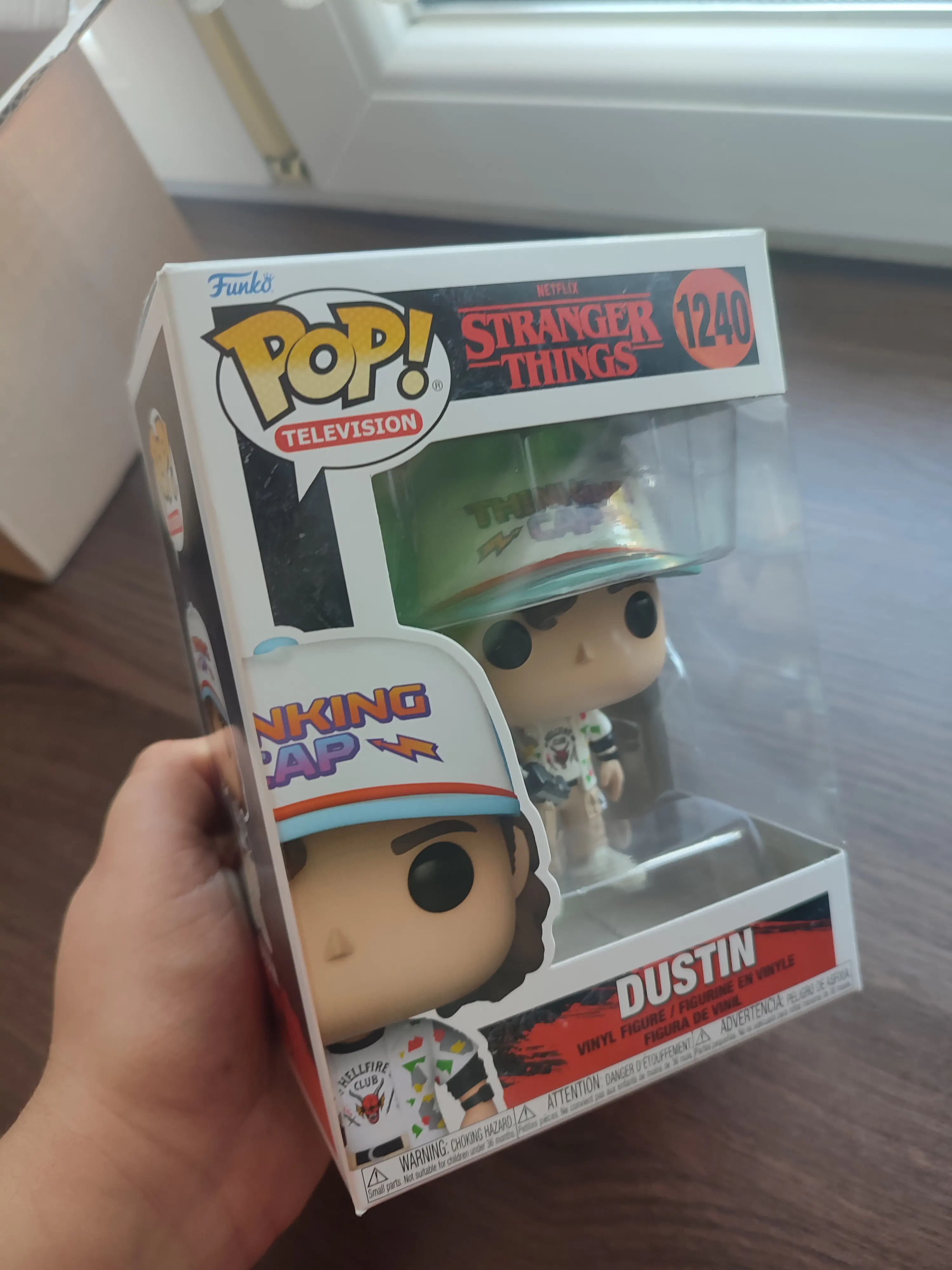 Stranger Things POP! TV Vinyl Figura Dustin 9 cm fotografija proizvoda