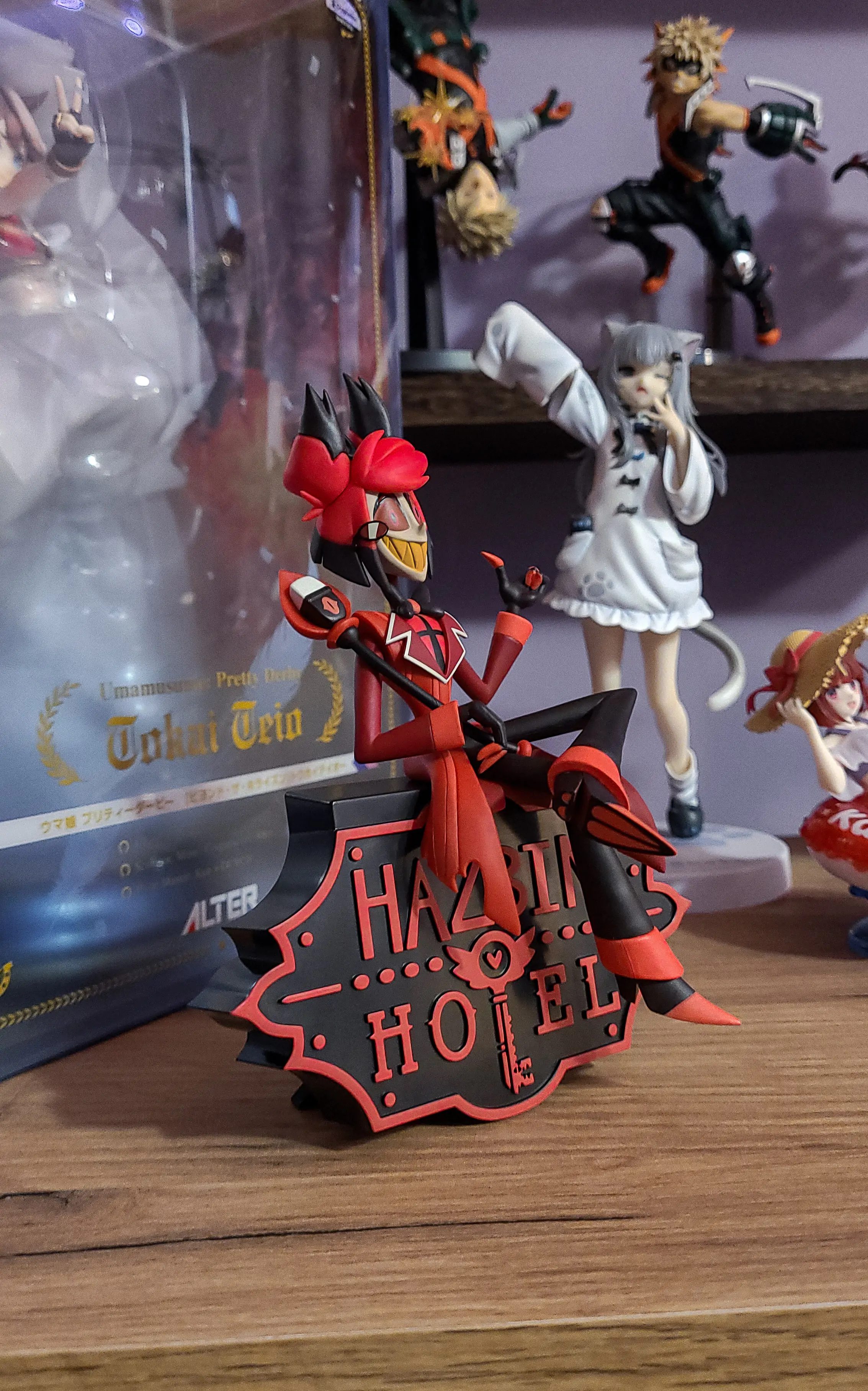 Hazbin Hotel Alastor ver.A figura za vrh monitora 17 centimetara fotografija proizvoda