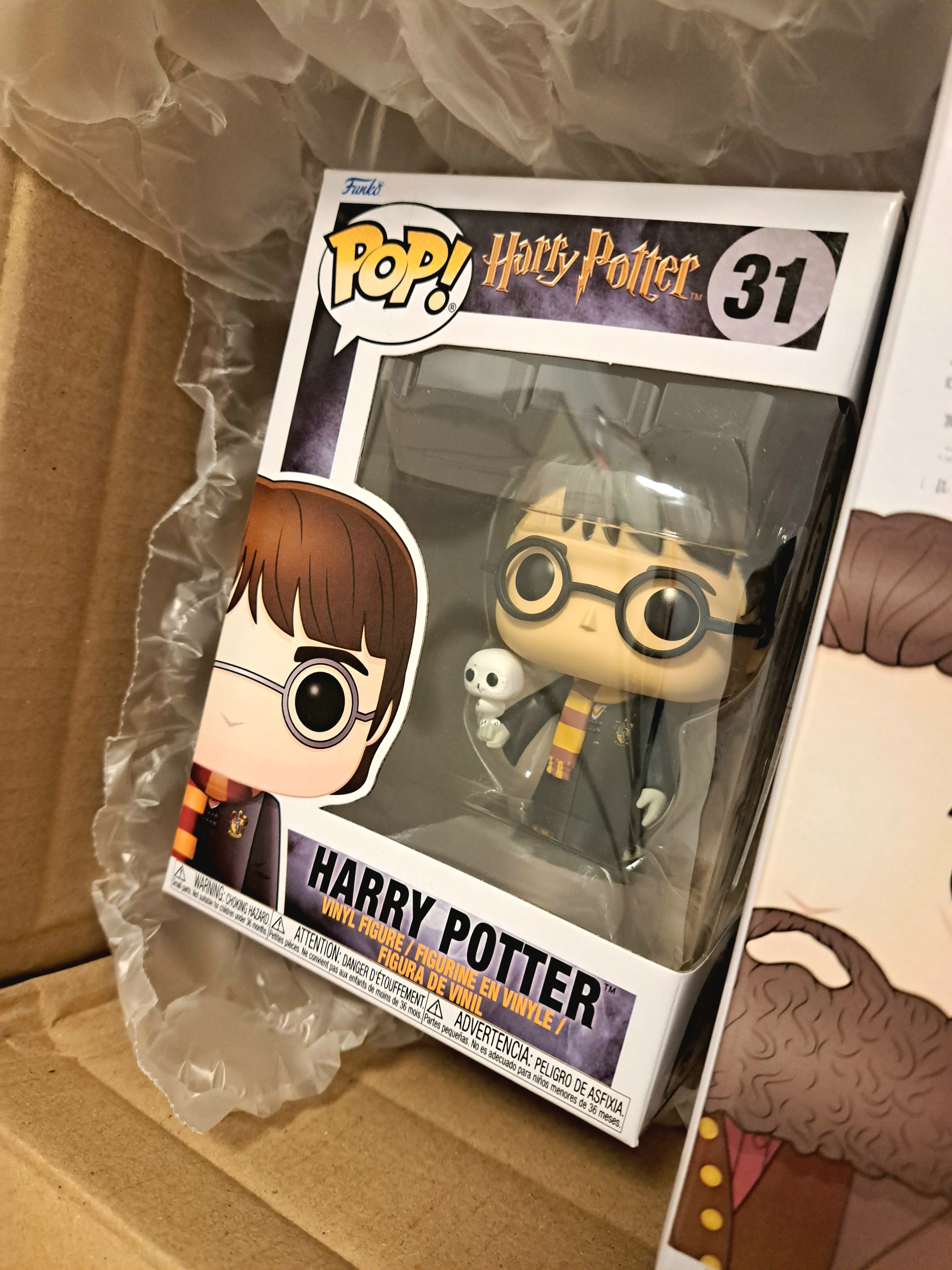 Harry Potter POP! Movies Vinilna Figura Harry s Hedwig 9 cm fotografija proizvoda
