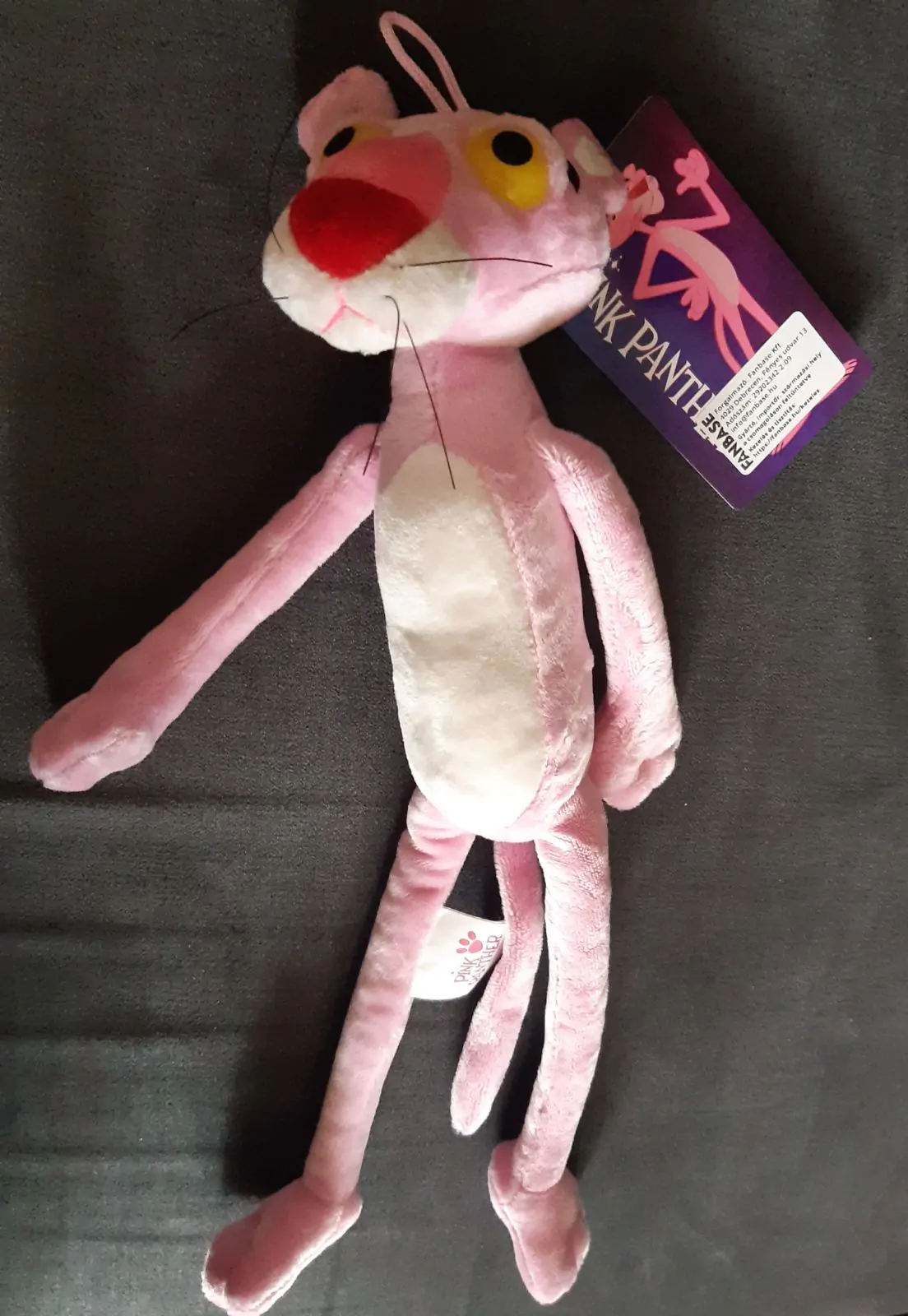 Pink Panther mekana plišana igračka 30cm fotografija proizvoda