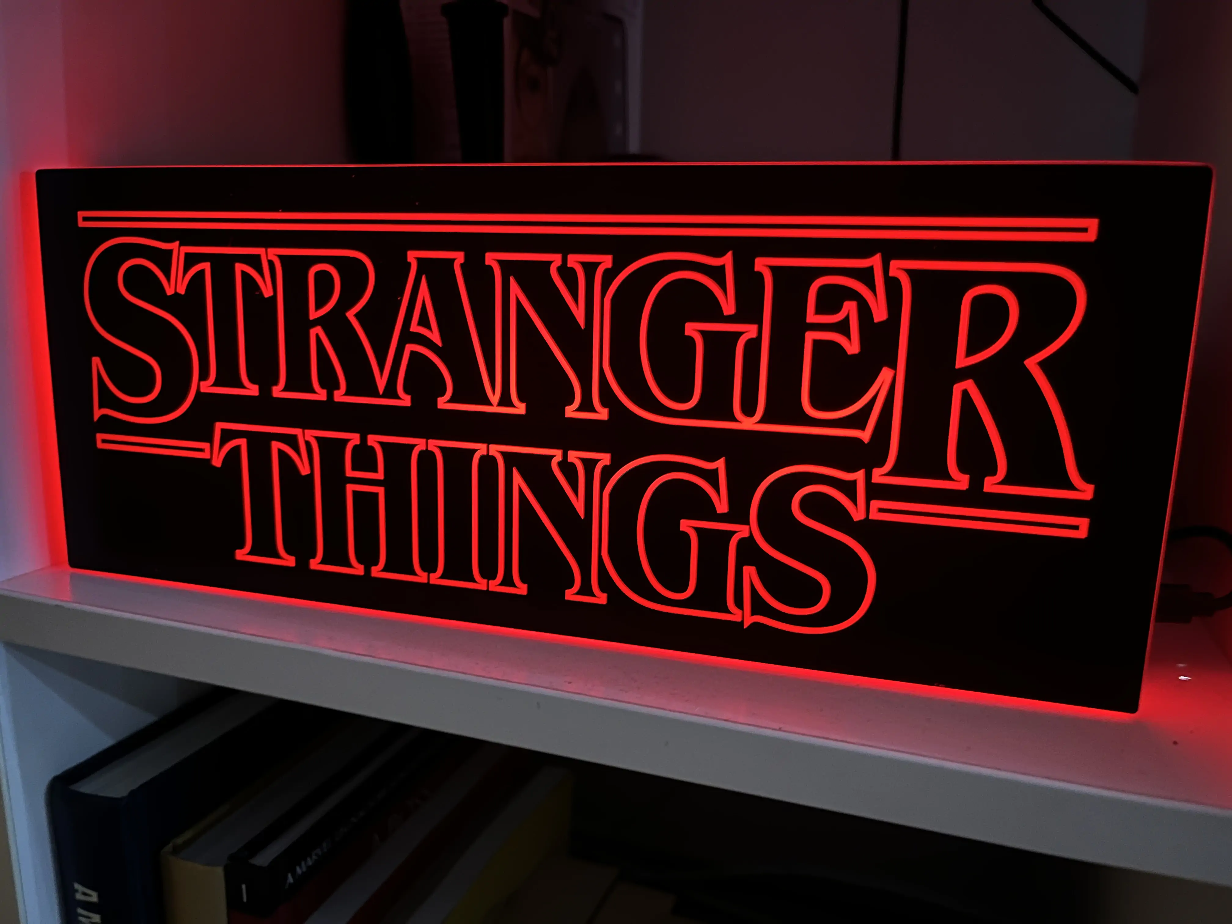STRANGER THINGS - Logo Svjetlo fotografija proizvoda