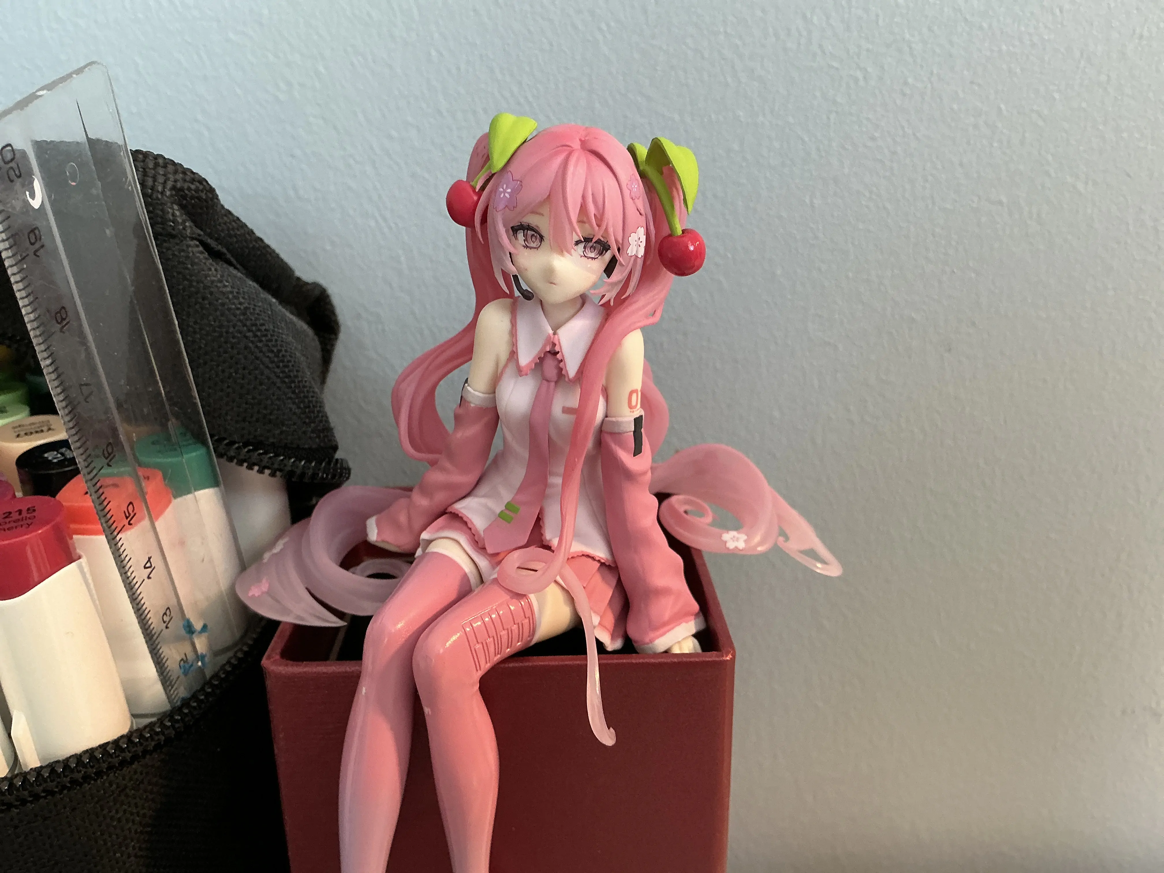 Hatsune Miku čep za rezance PVC Statua Sakura Miku 2026 14 cm fotografija proizvoda
