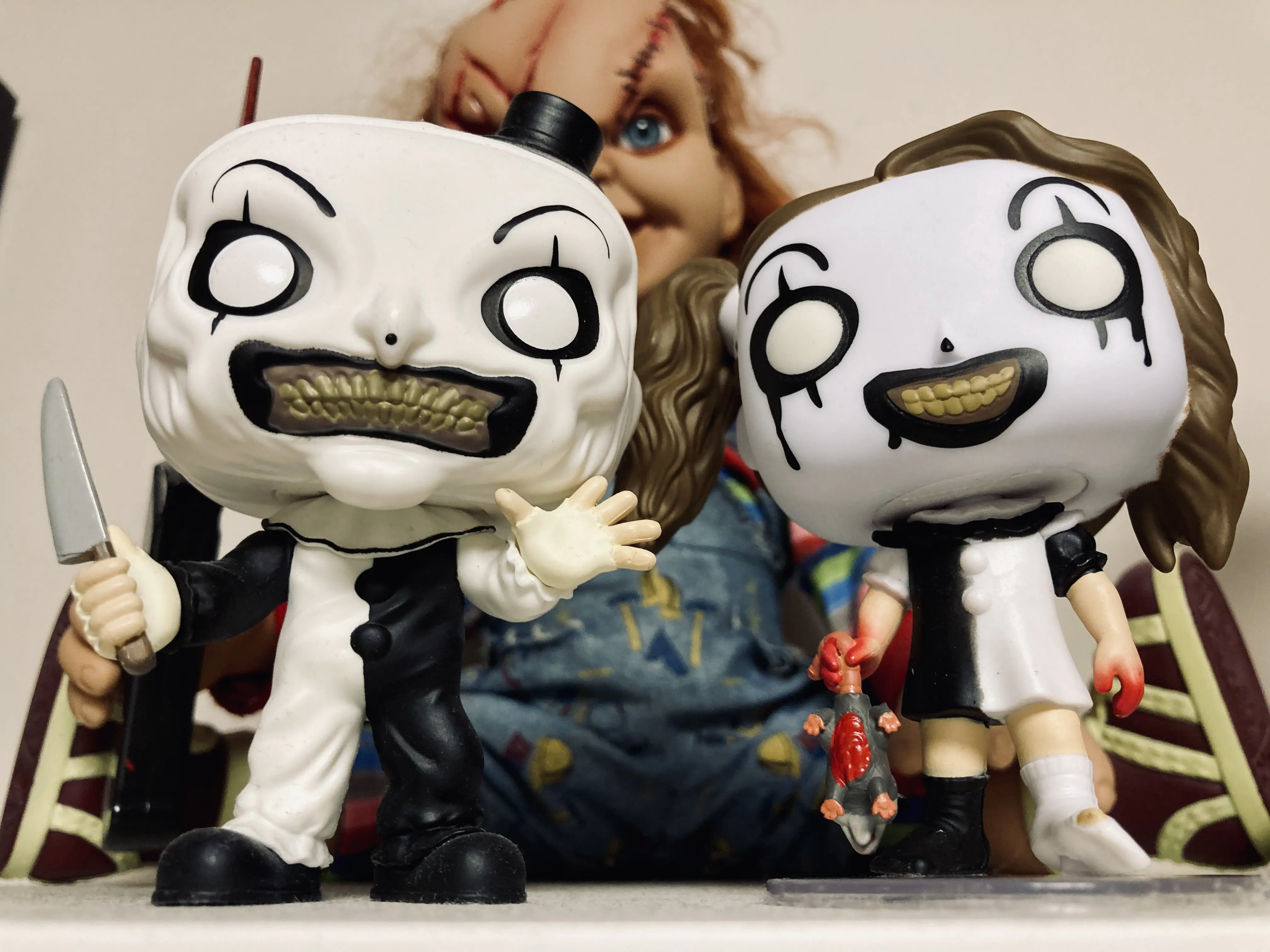 Terrifier Funko POP! Movies Vinilna Figura Mala Blijeda Djevojka(GW) 9 cm fotografija proizvoda