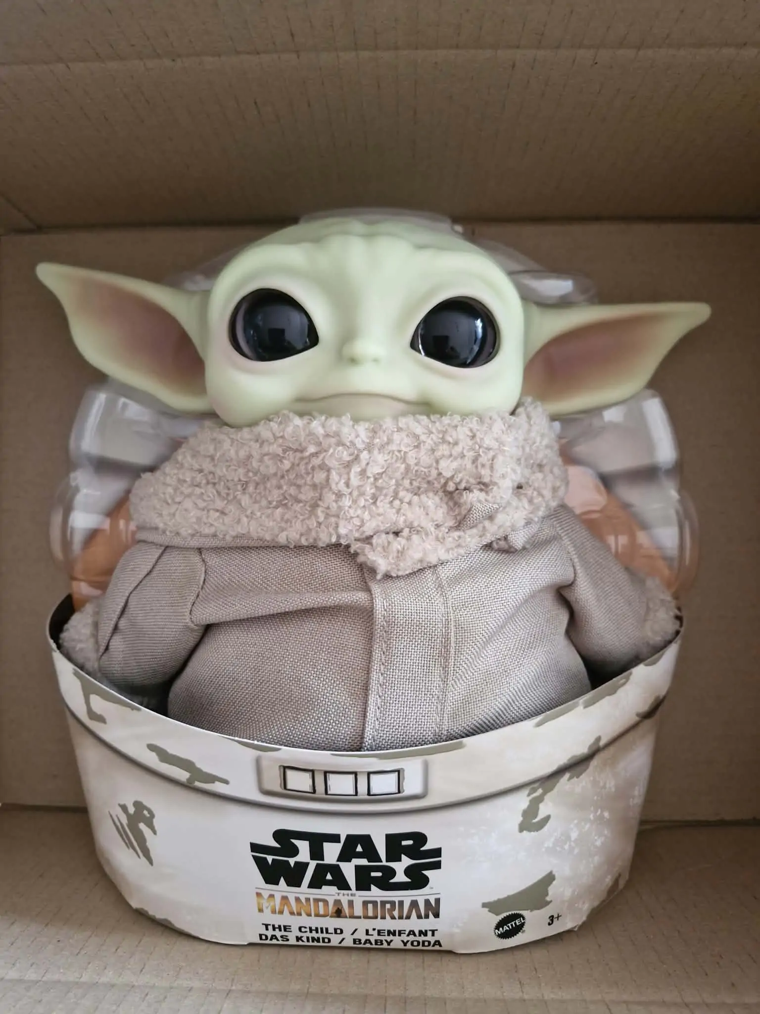 Star Wars The Mandalorian The Child Grogu pliš 28 cm fotografija proizvoda