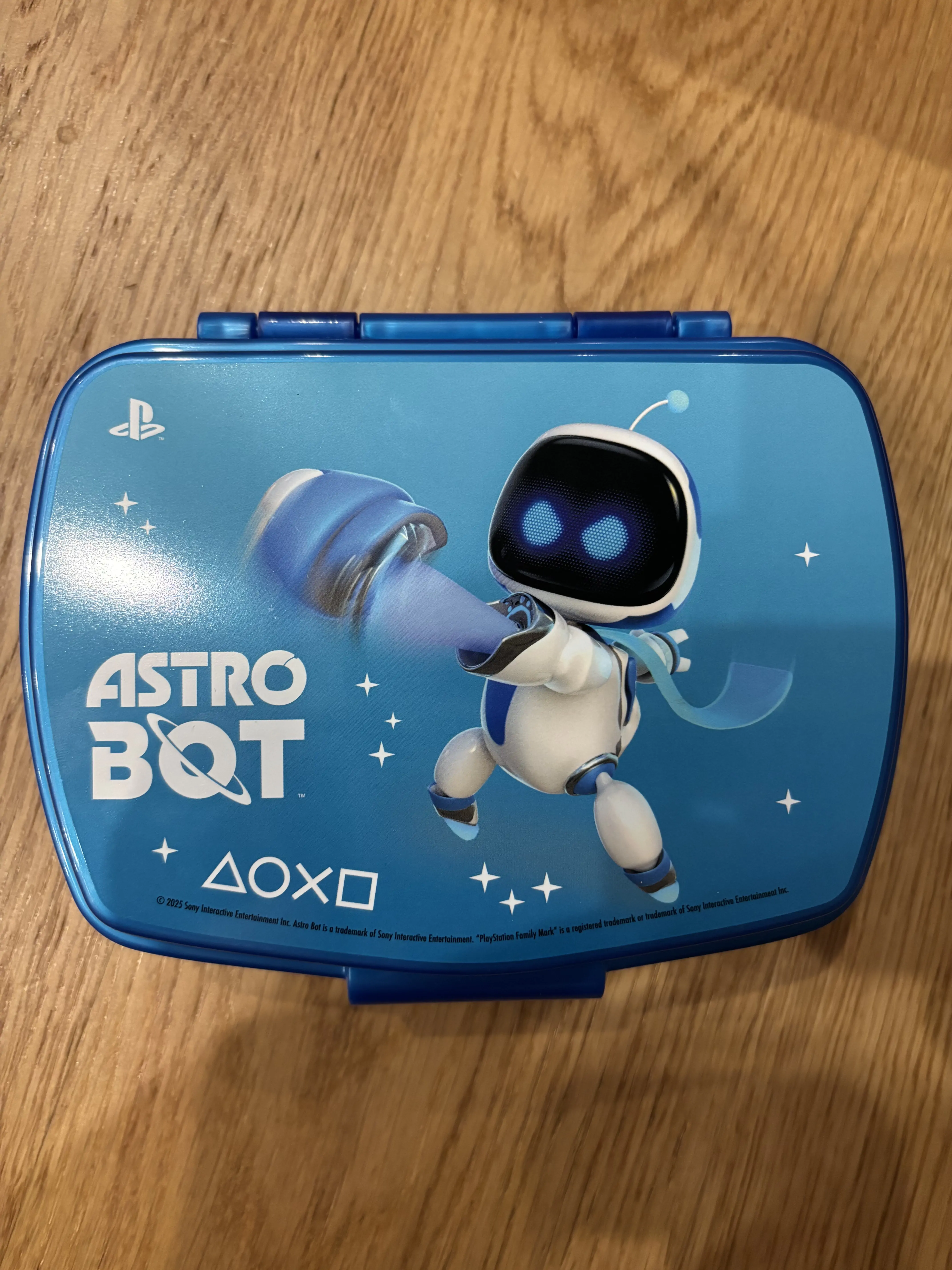 Playstation Astro Bot smiješna plastična kutija za sendviče fotografija proizvoda