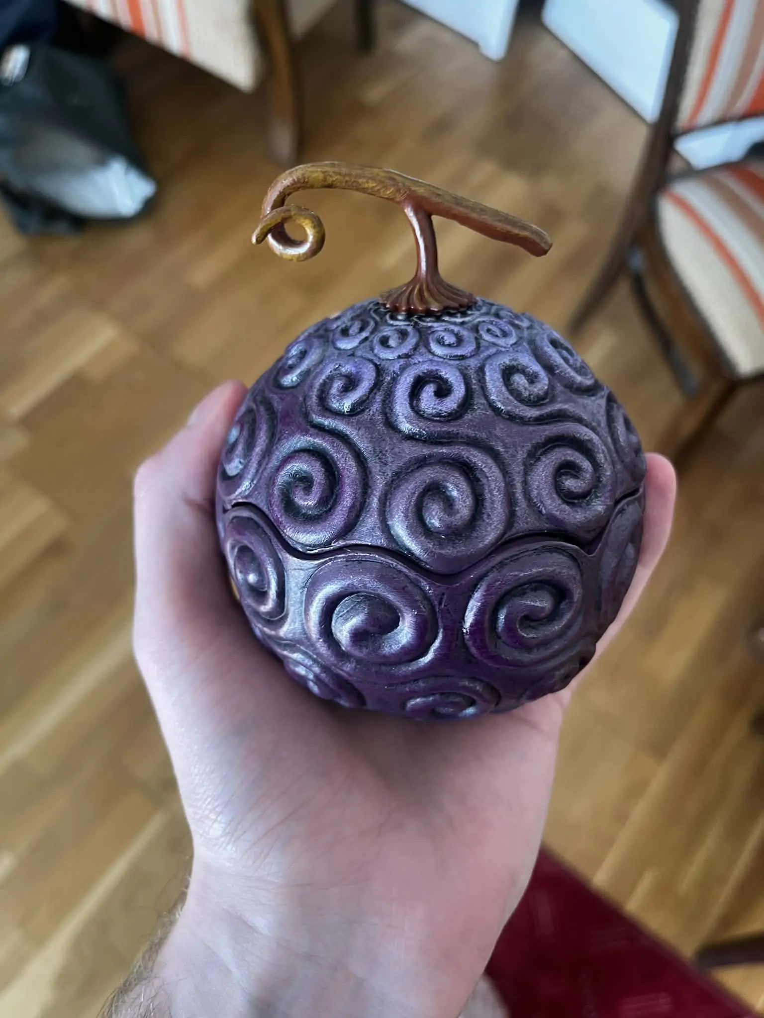 One Piece kutija za pohranu Gum Gum Fruit fotografija proizvoda