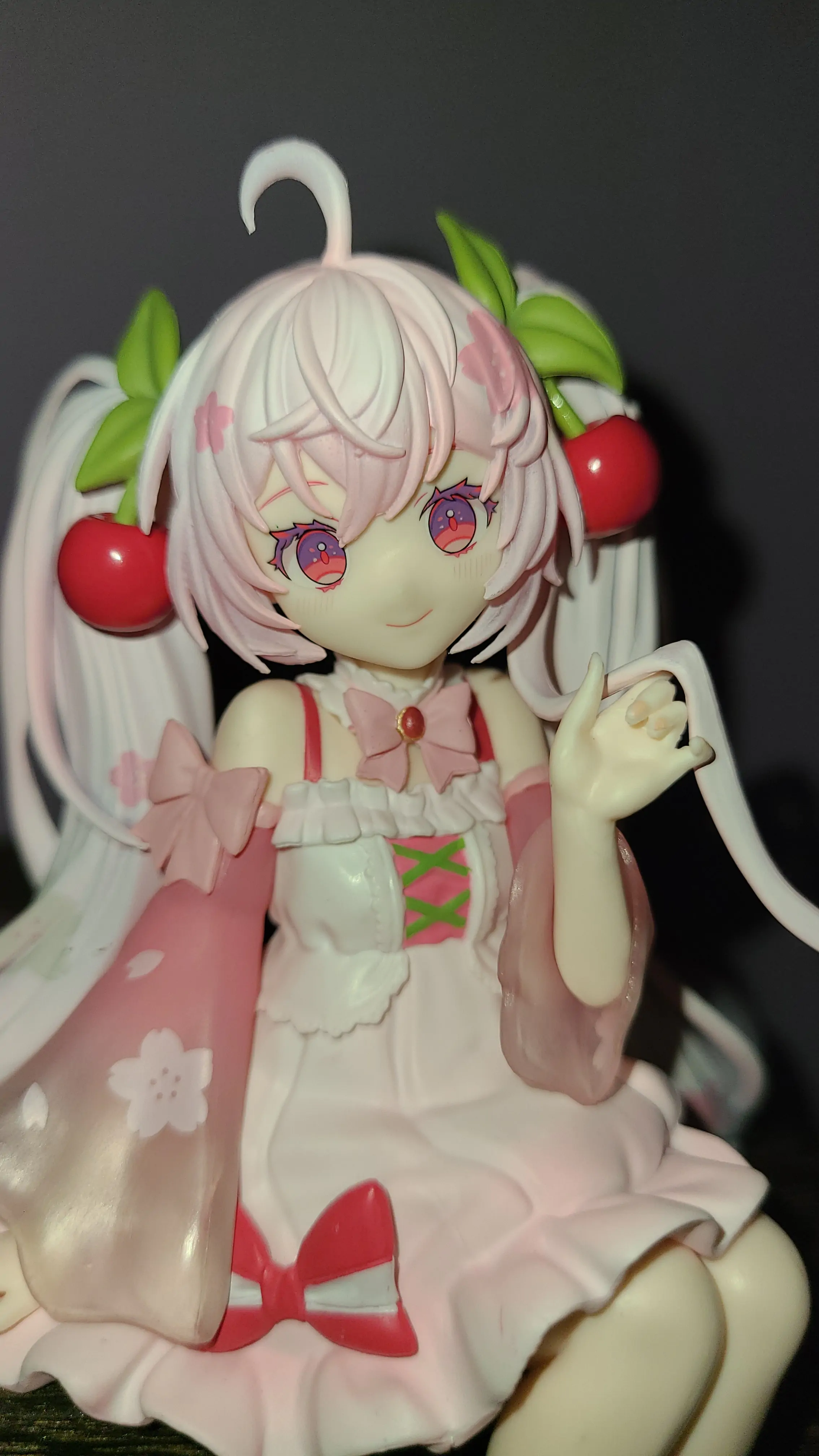 Hatsune Miku Noodle Stopper PVC Kip Sakura Miku 2025 14 cm fotografija proizvoda