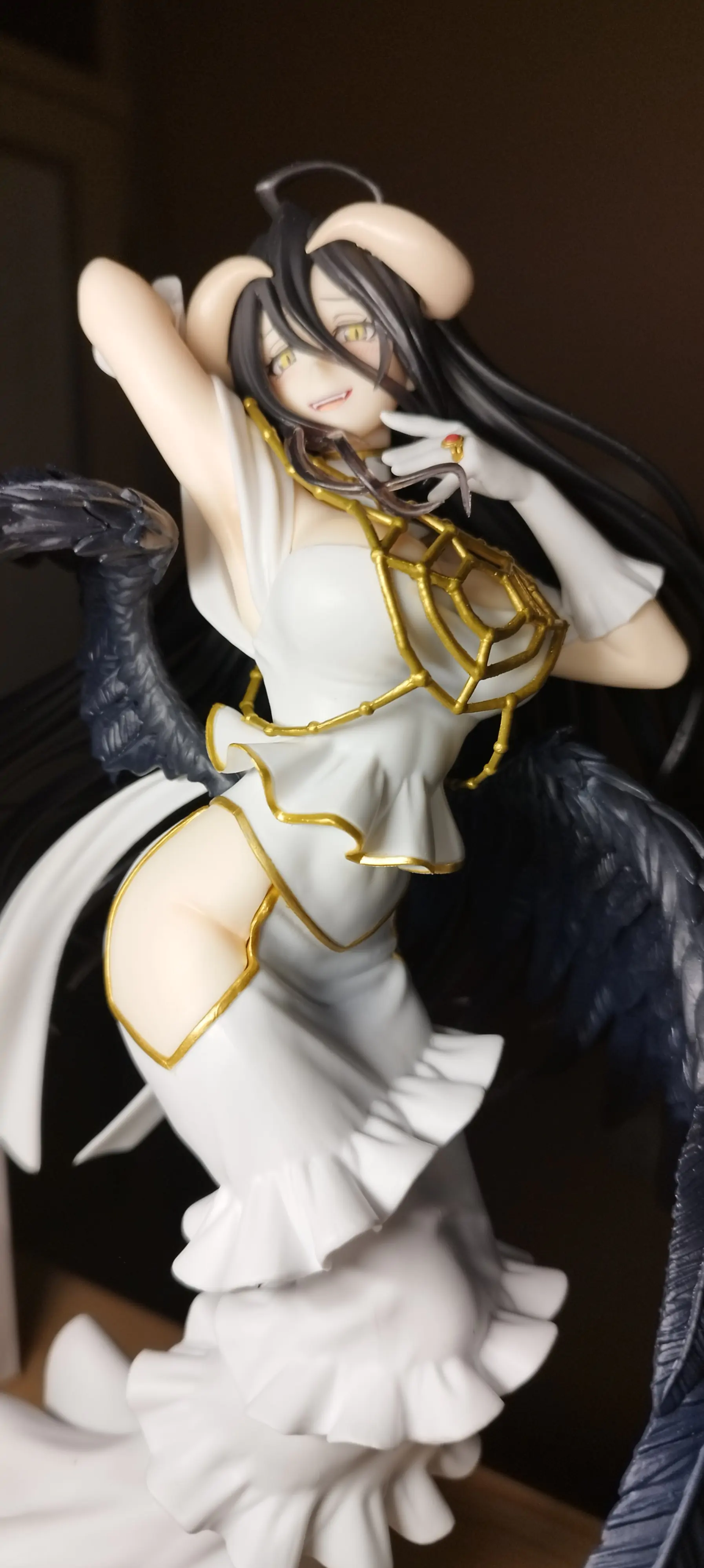 Overlord T-Bridge PVC Statua Albedo Pure White Devil Ver. 29 cm fotografija proizvoda