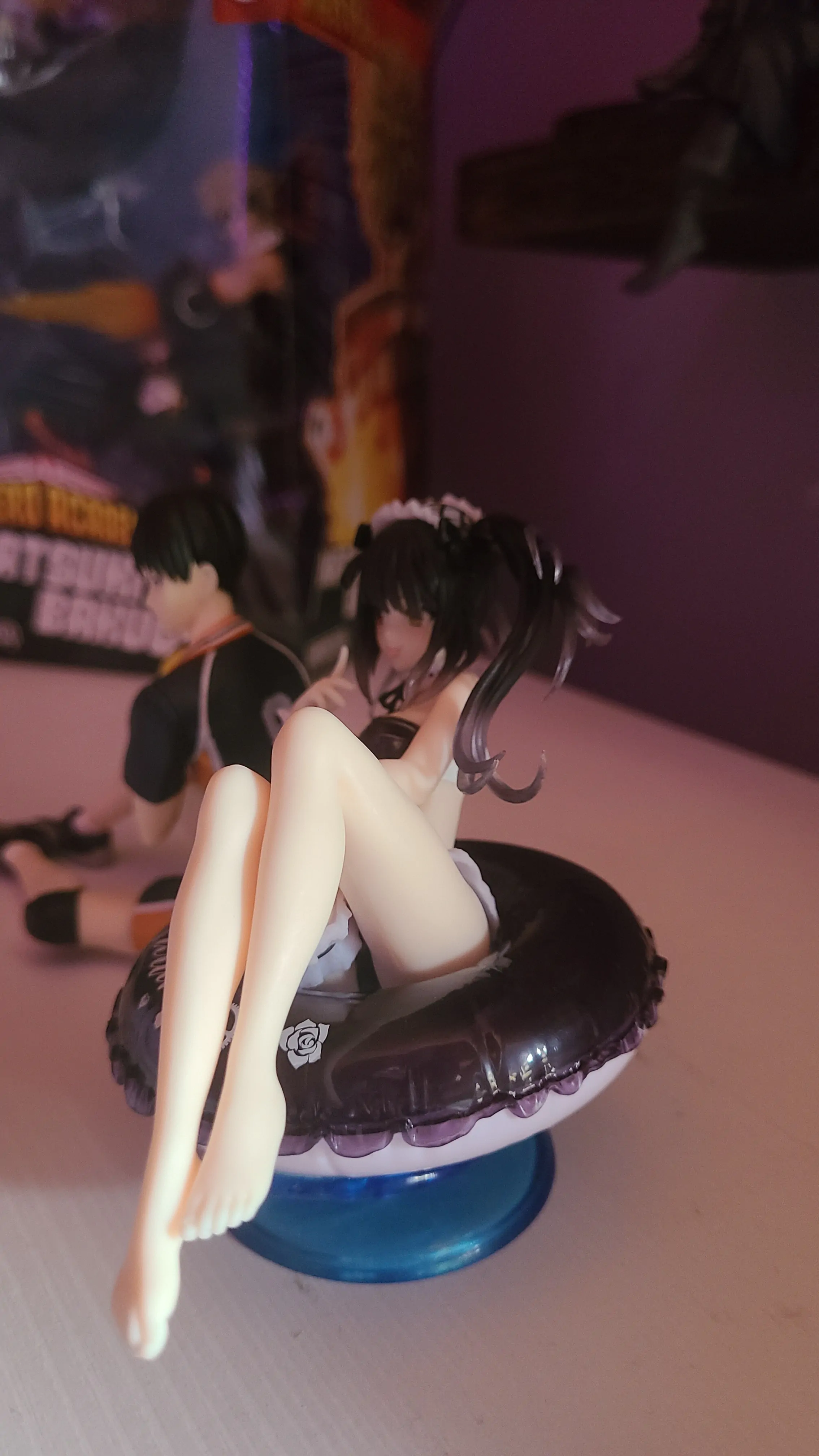 Date A Live IV PVC kip Aqua Float Girls figura Kurumi Tokisaki Renewal Edition 10 cm fotografija proizvoda