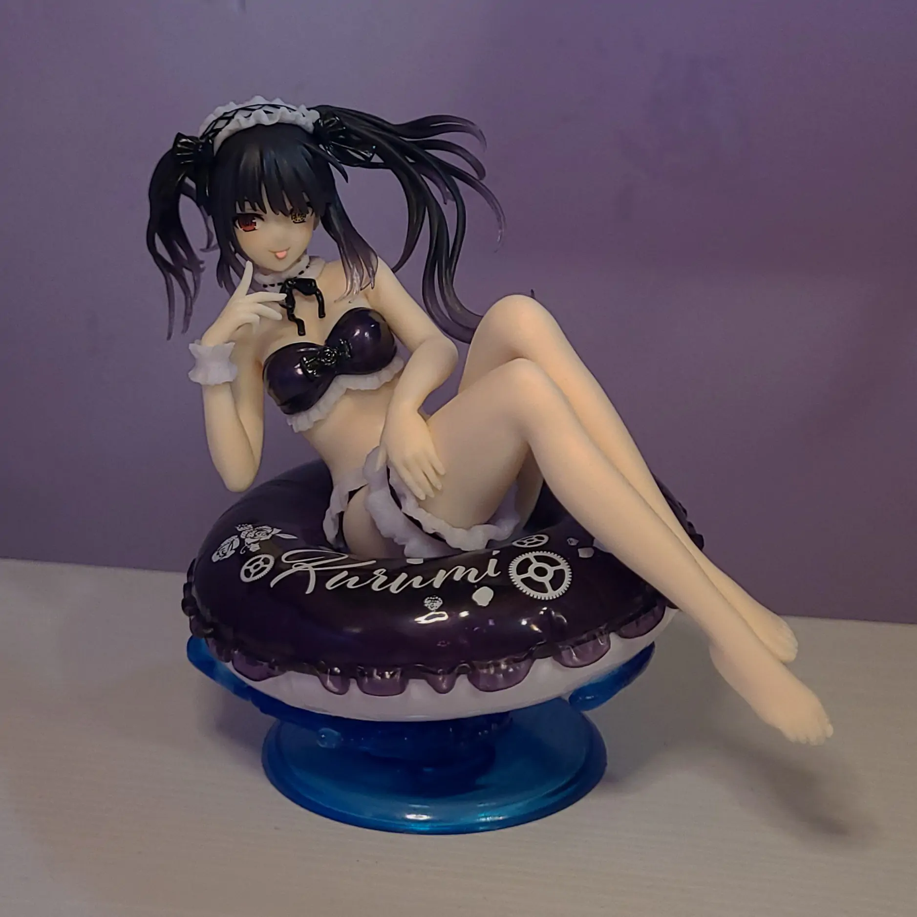 Date A Live IV PVC kip Aqua Float Girls figura Kurumi Tokisaki Renewal Edition 10 cm fotografija proizvoda