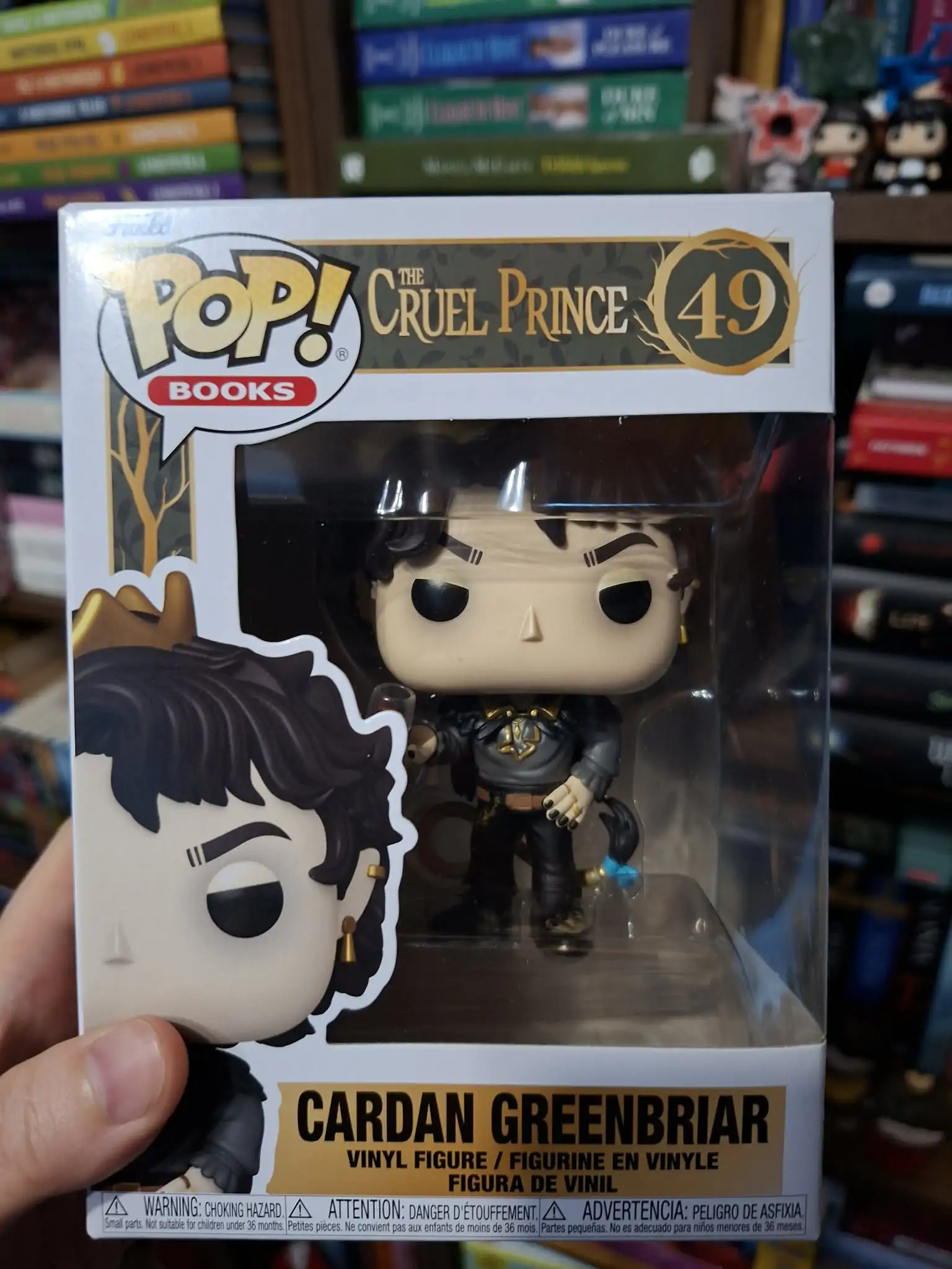Funko POP figura The Folk of the Air The Cruel Prince Cardan Greenbriar fotografija proizvoda