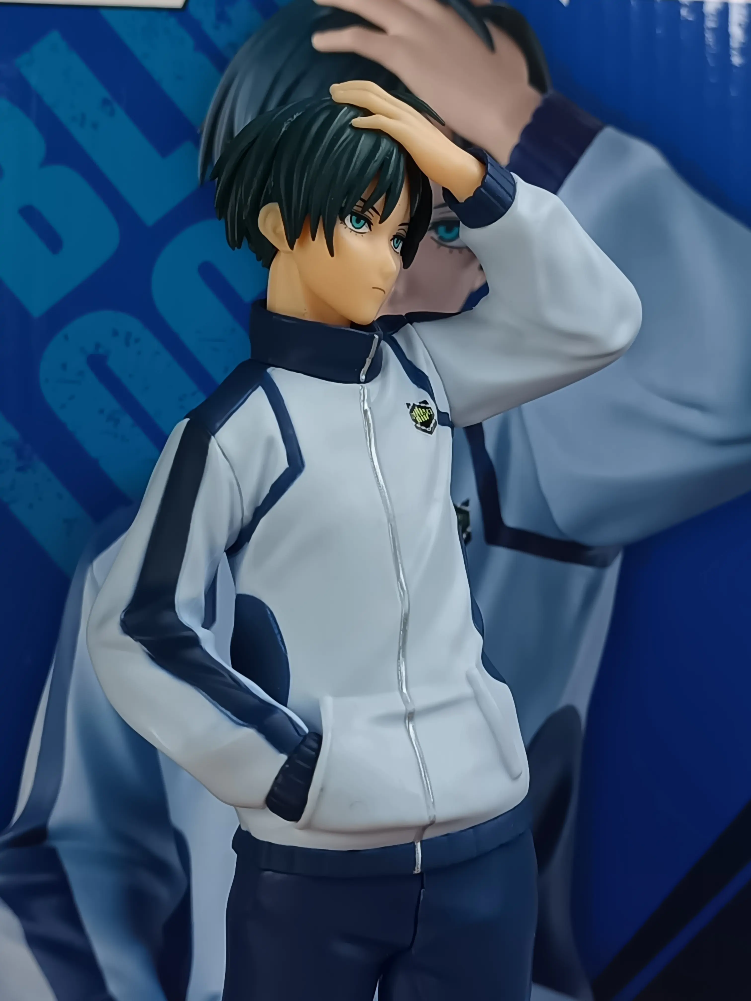 Blue Lock Preparedness for a Decisive Battle Rin Itoshi Ichibansho figura 18 cm fotografija proizvoda